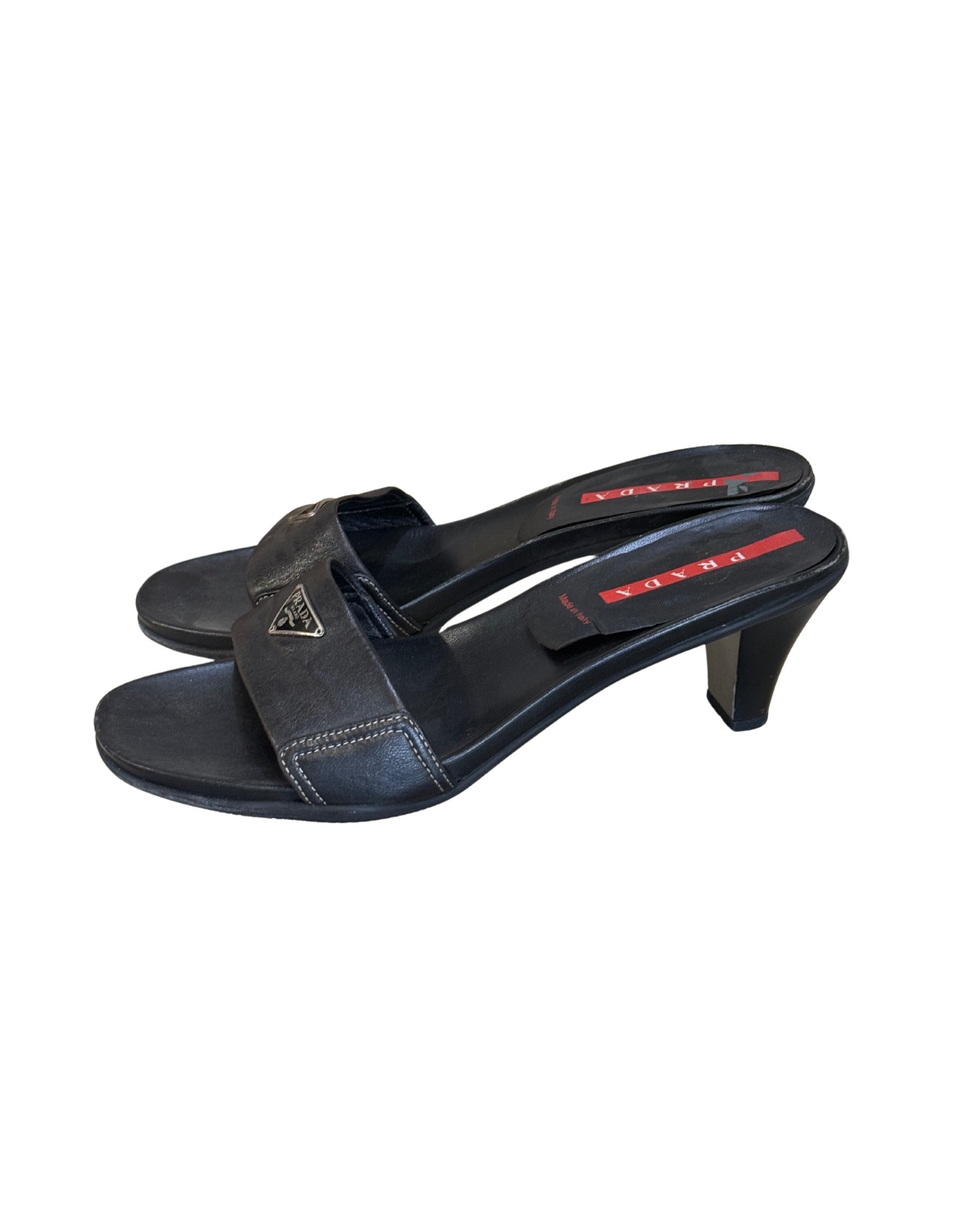 PRADA MULES NERE