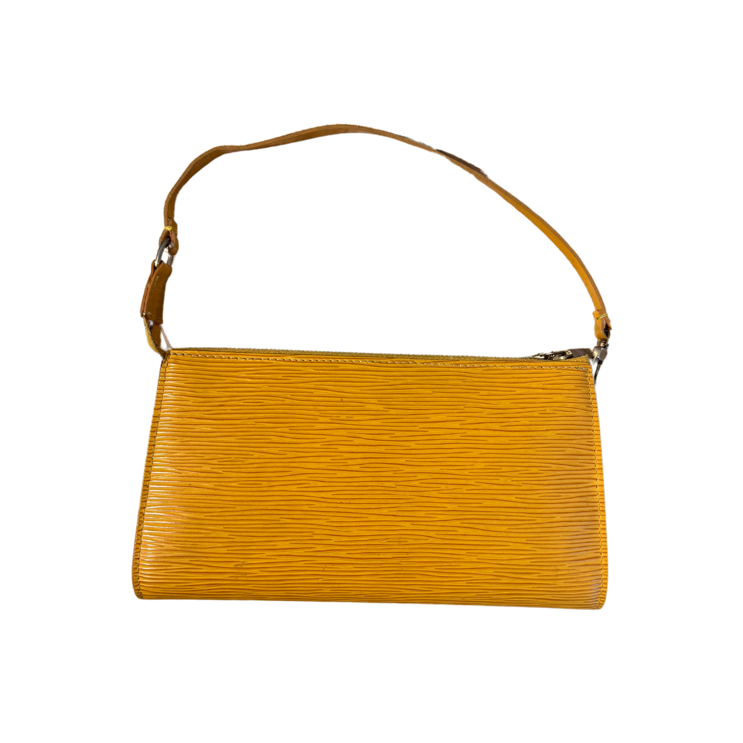 POCHETTE LOUIS VUITTON PELLE EPI OCRA