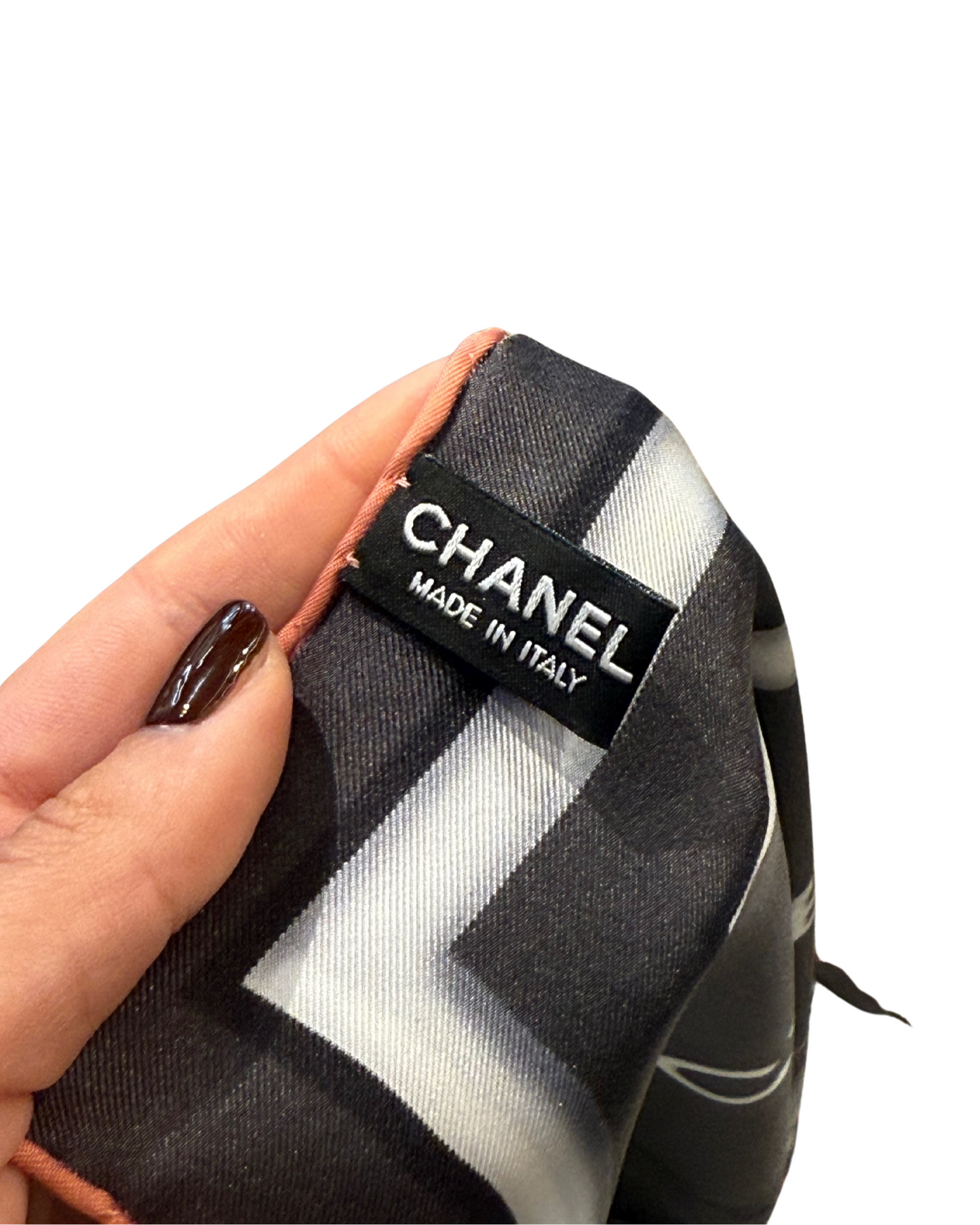 FOULARD CHANEL NERO