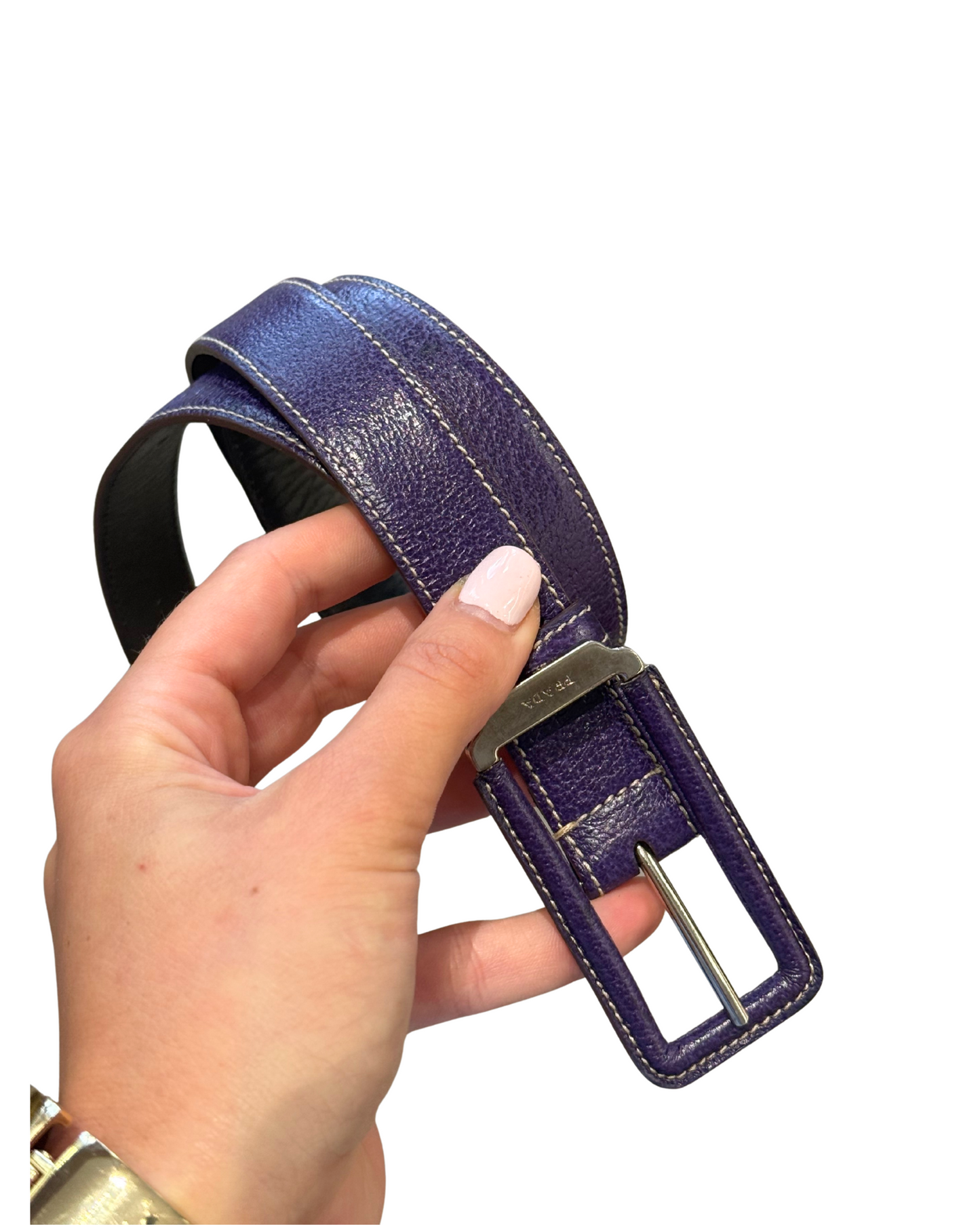 CINTURA PRADA VIOLA