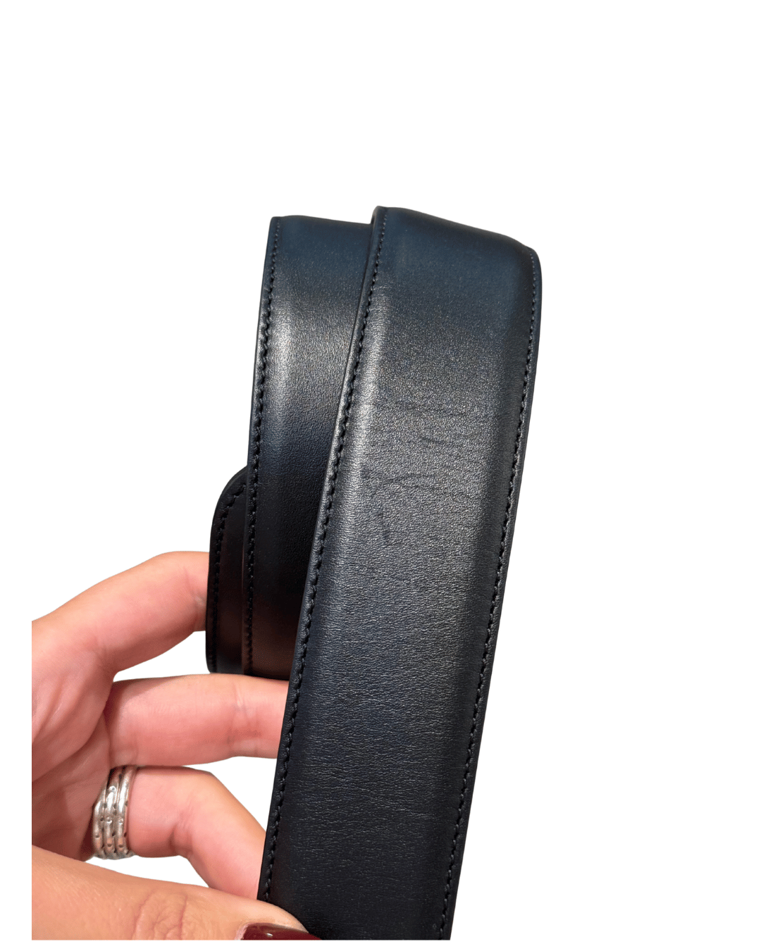 CINTURA GUCCI HARDWARE ARGENTO