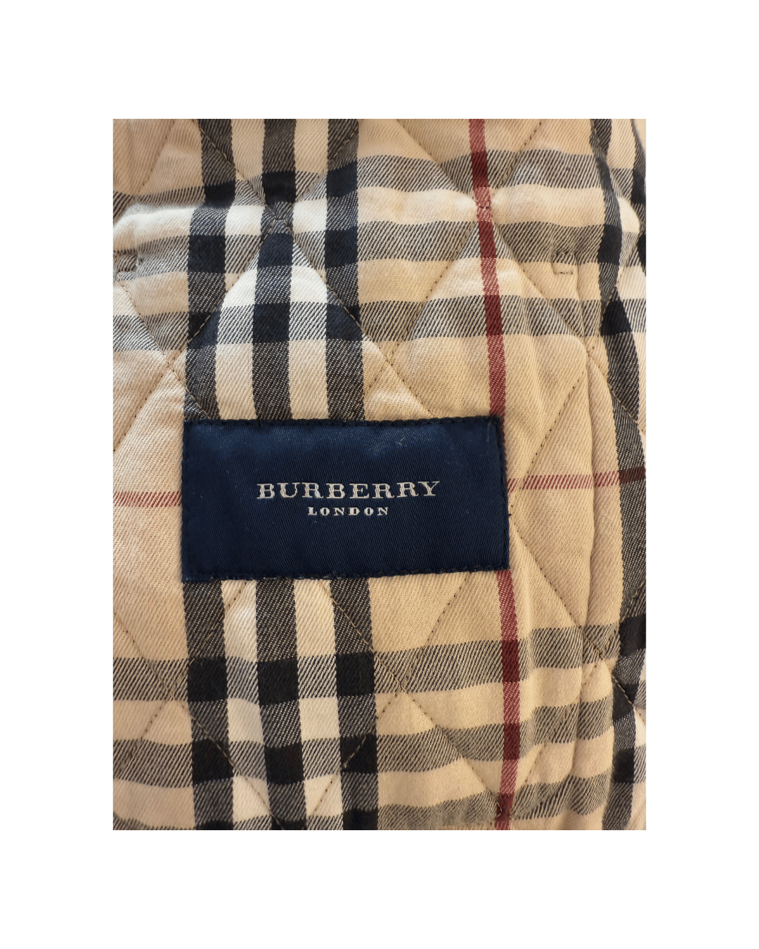 GIACCA TRAPUNTATA BURBERRY NERA