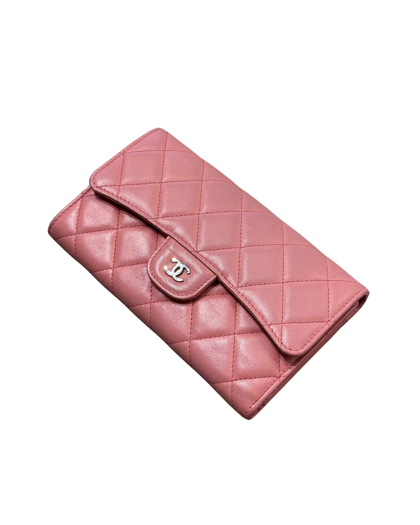 PORTAFOGLIO CHANEL ROSA BABY