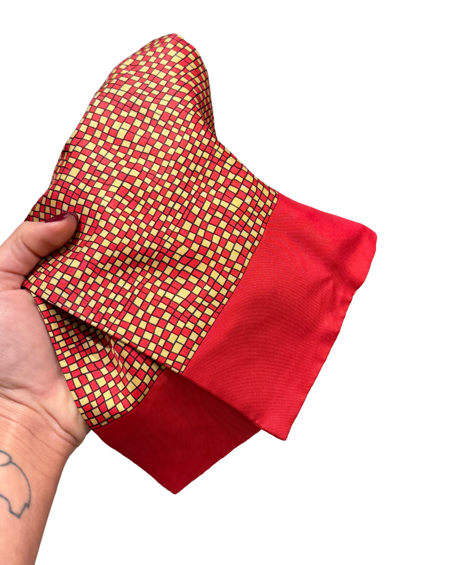 ASCOT HERMES ROSSO E GIALLO