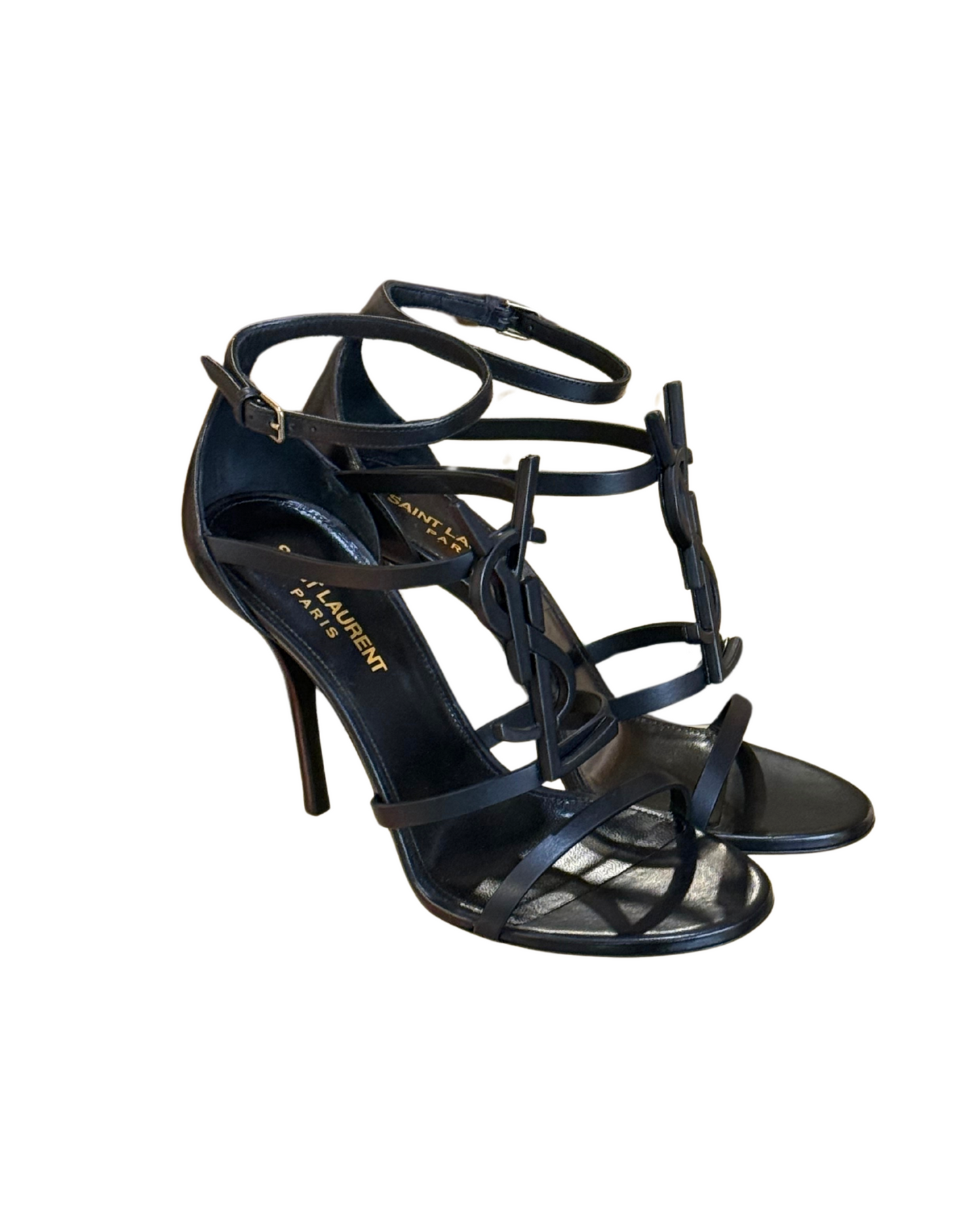 SANDALI CASSANDRA YSL NERI