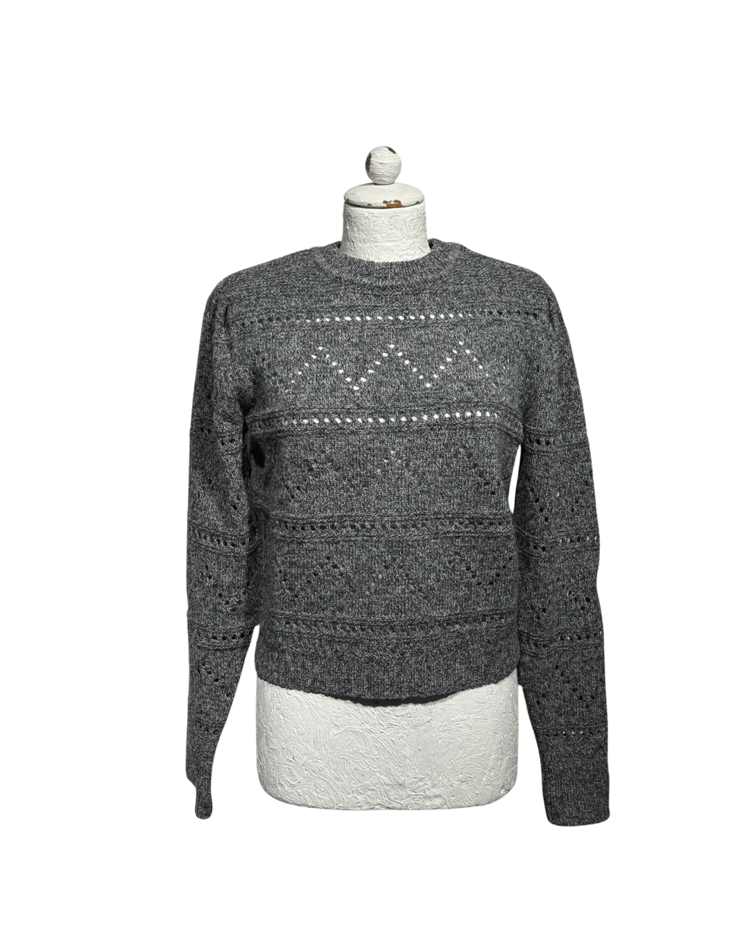 MAGLIONE ISABEL MARANT GRIGIO TRAFORARTO