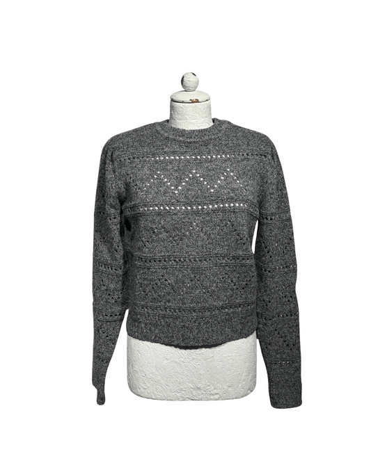 MAGLIONE ISABEL MARANT GRIGIO TRAFORARTO