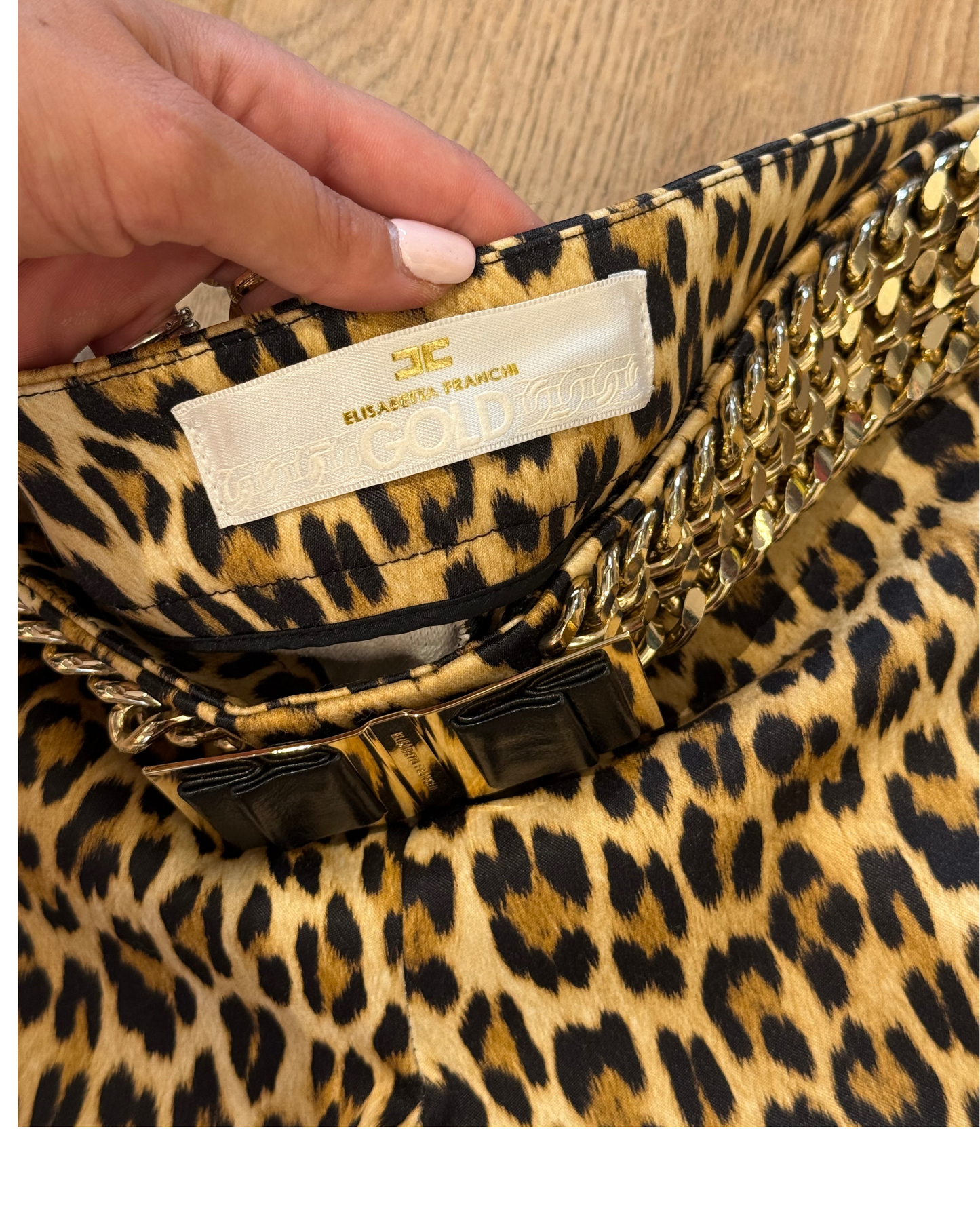 PANTALONI ANIMALIER ELISABETTA FRANCHI