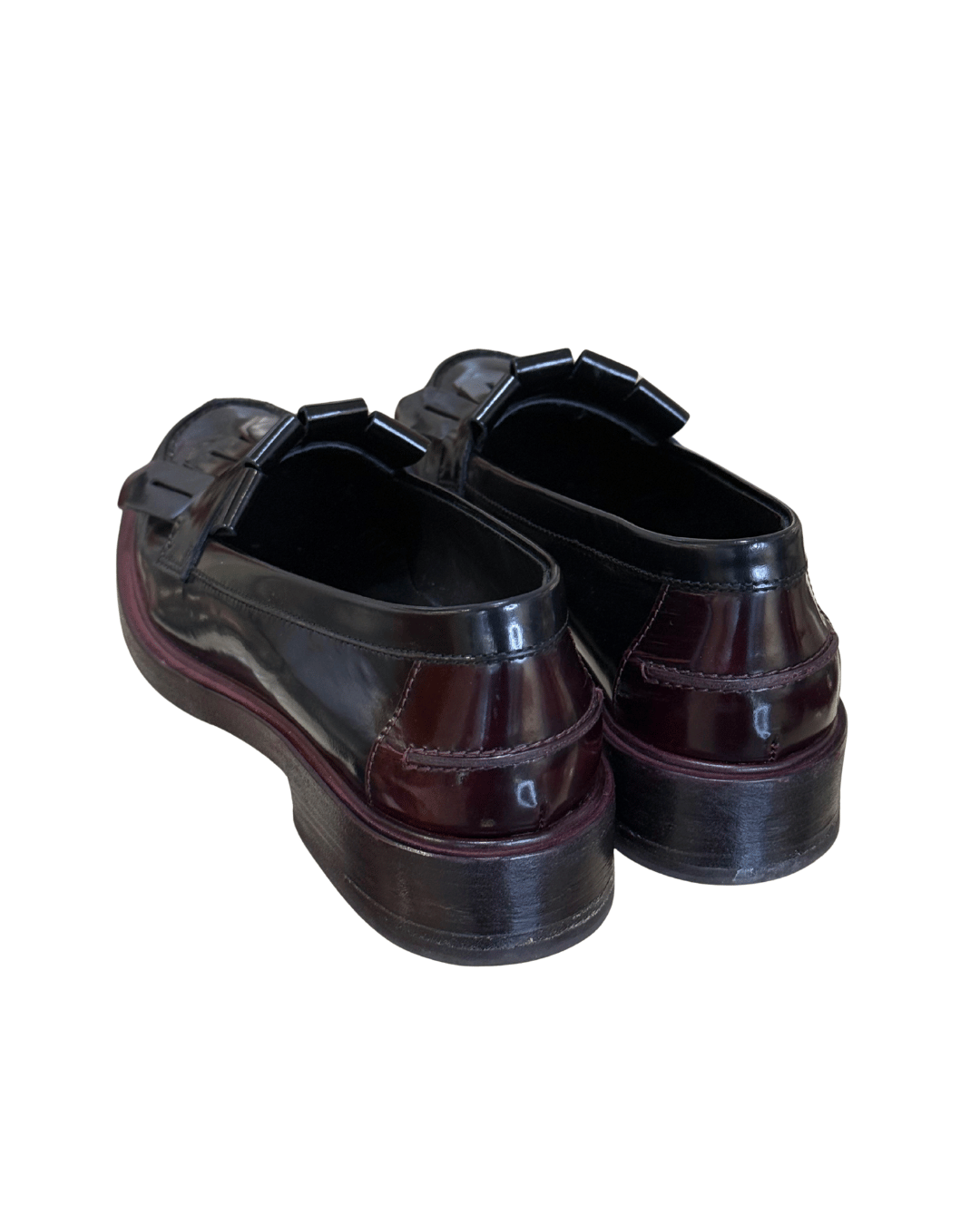 MOCASSINI TODS NERI E BORDEAUX Nr37