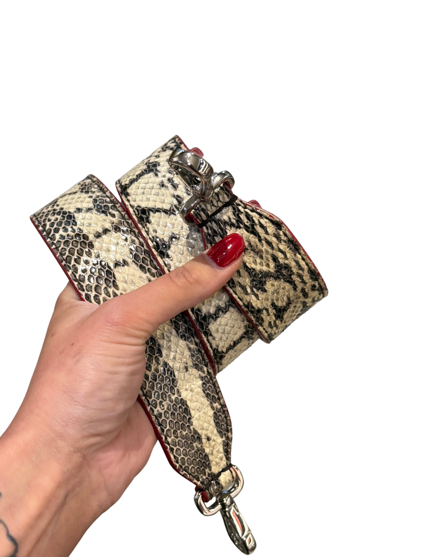 FENDI DOTCOM IN PELLE E RETTILE