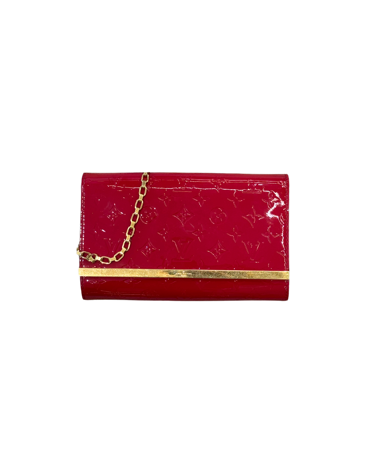 POCHETTE VERNIS ROSSA LOUIS VUITTON