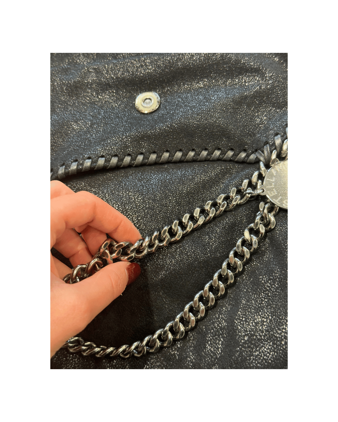 FALABELLA STELLA MCCARTNEY TRE CATENE NERA