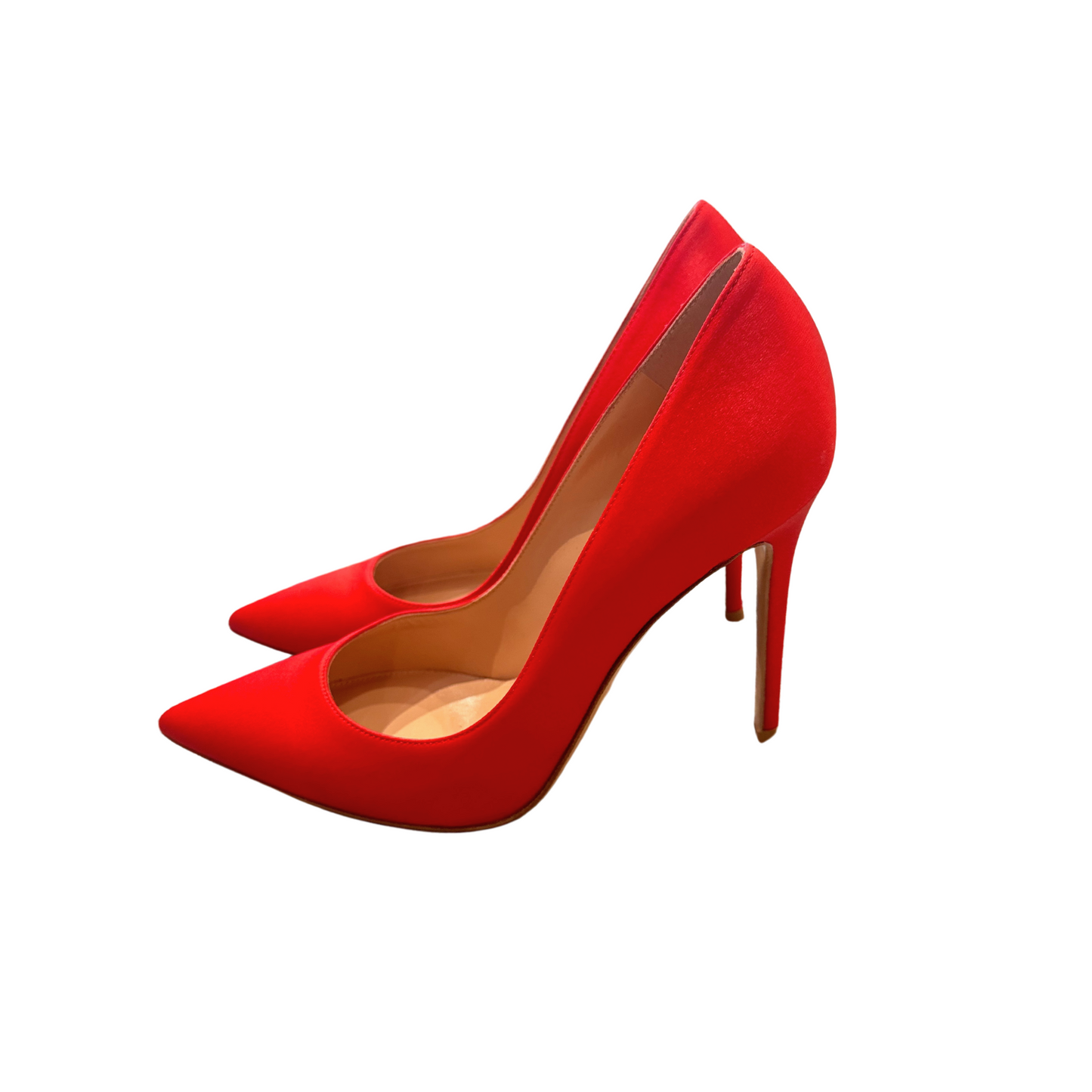 DECOLLETE GIANVITO ROSSI ROSSE nr38.5