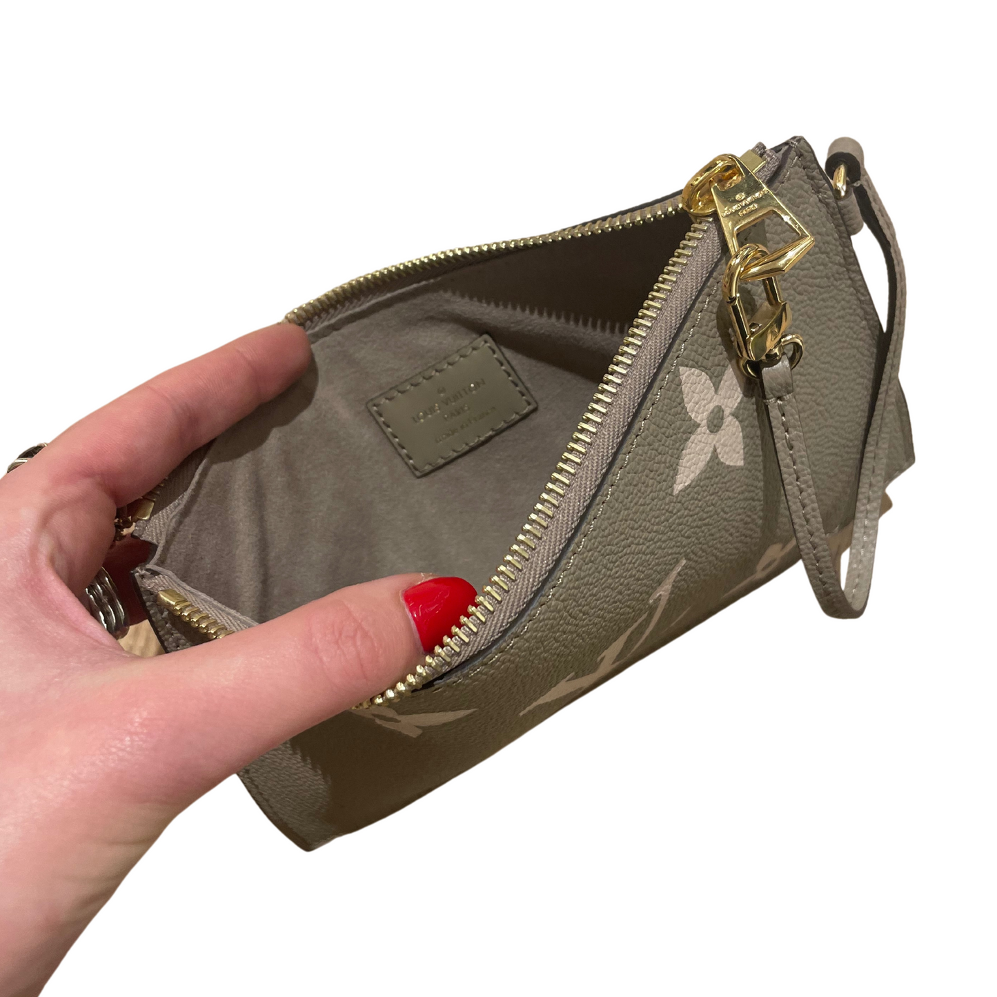 POCHETTE LOUIS VUITTON PELLE EMPREINTE