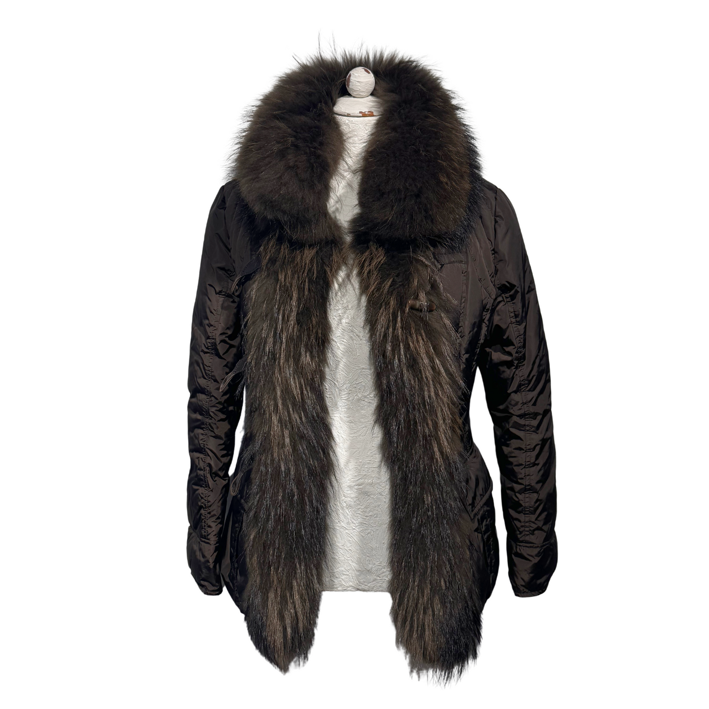 PIUMINO MONCLER CON PELO DI VOLPE