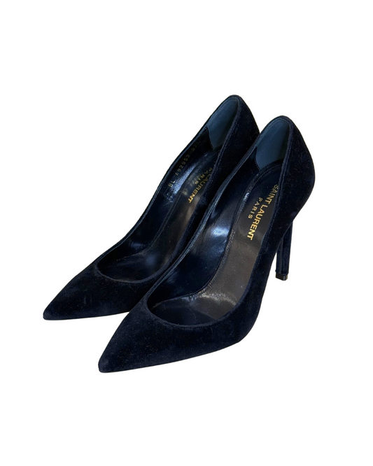 DECOLLETE YSL VELLUTO NERO nr37.5