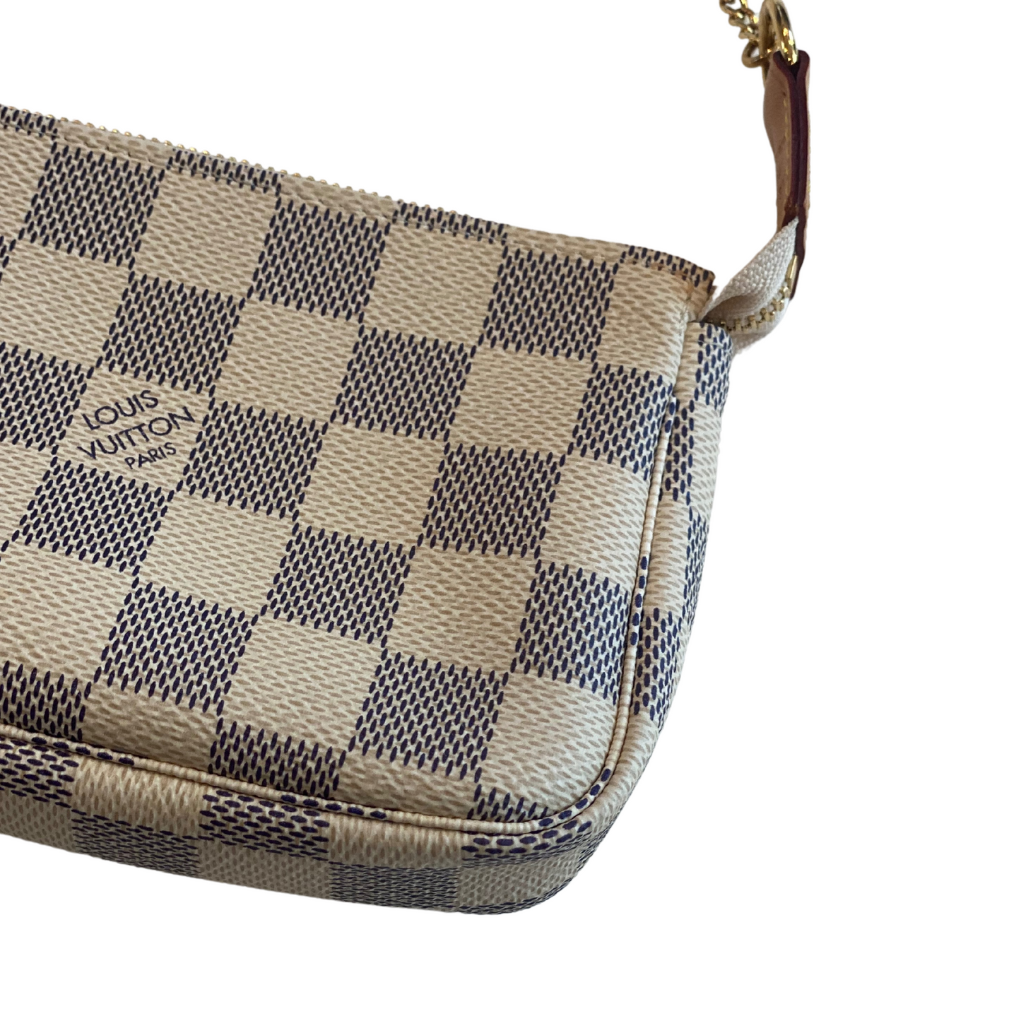 MINI POCHETTE ACCESSORISE DAMIER AZUR