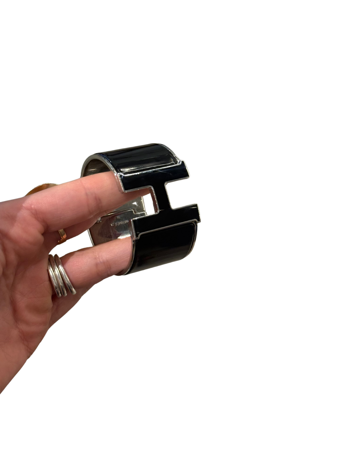 BRACCIALE CLIC HH HERMES NERO
