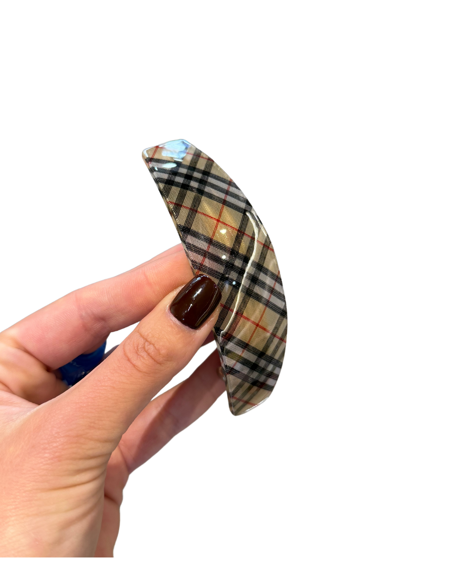FERMAGLIO BURBERRY PER CAPELLI