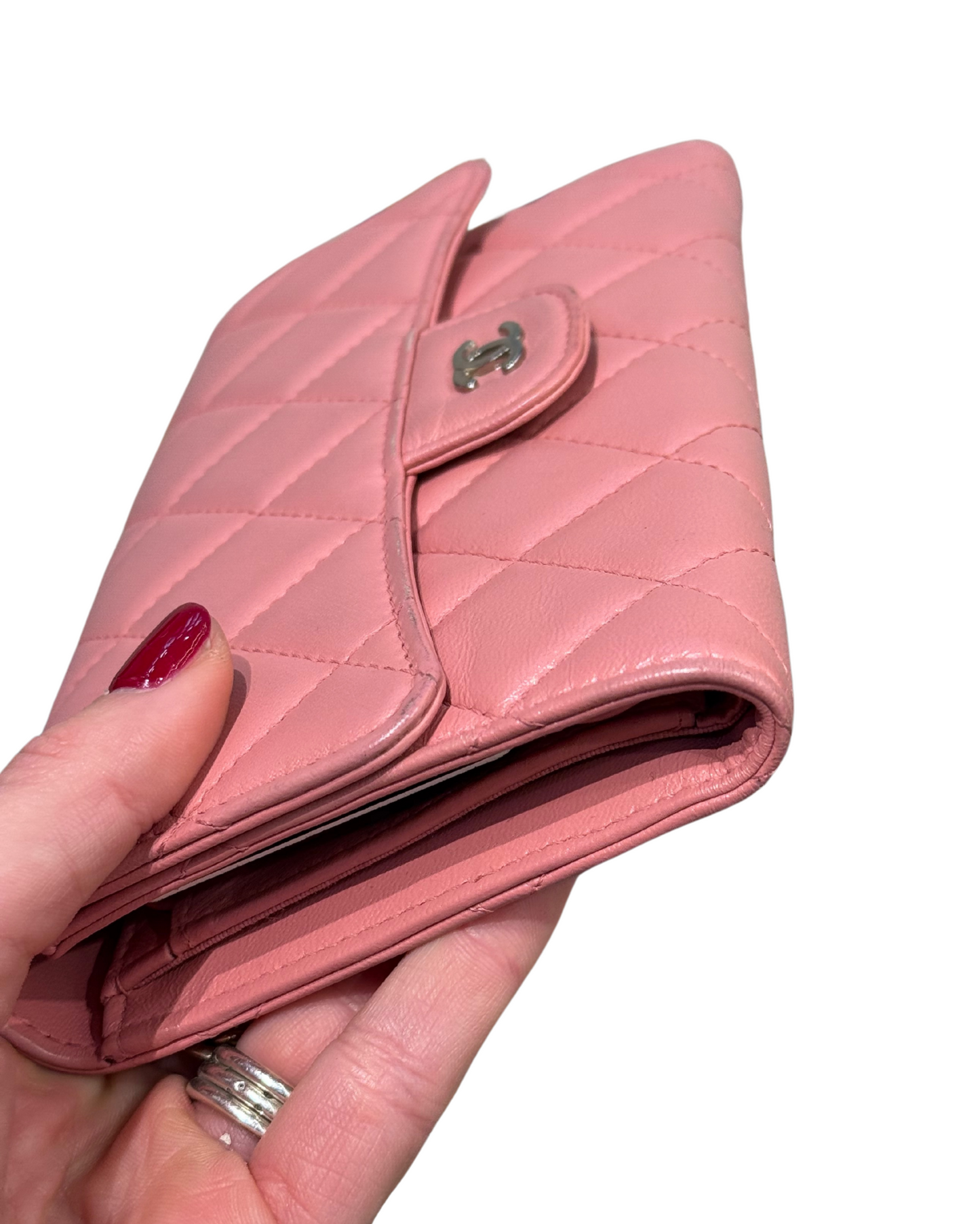 PORTAFOGLIO CHANEL ROSA BABY