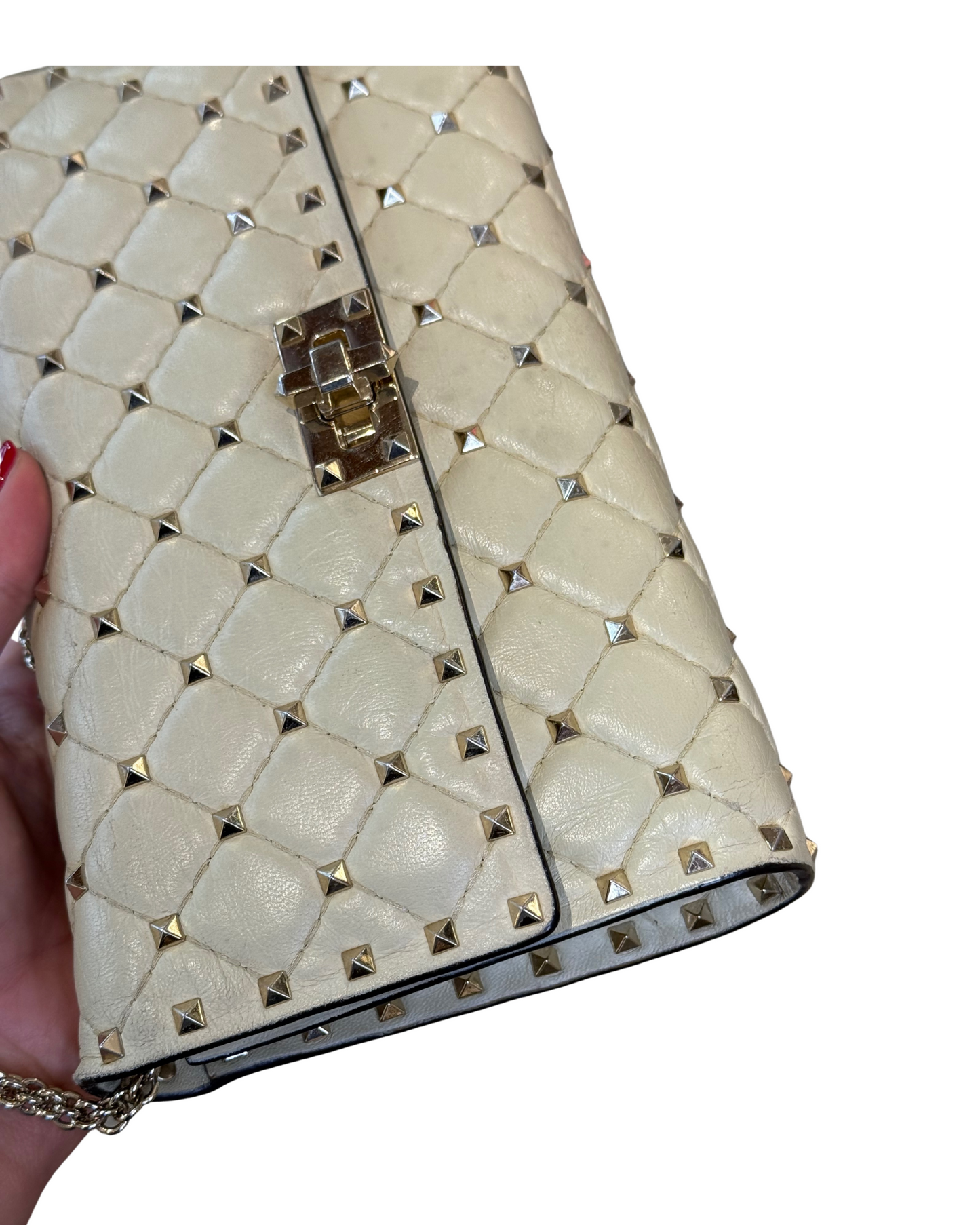 POCHETTE VALENTINO COLOR BURRO