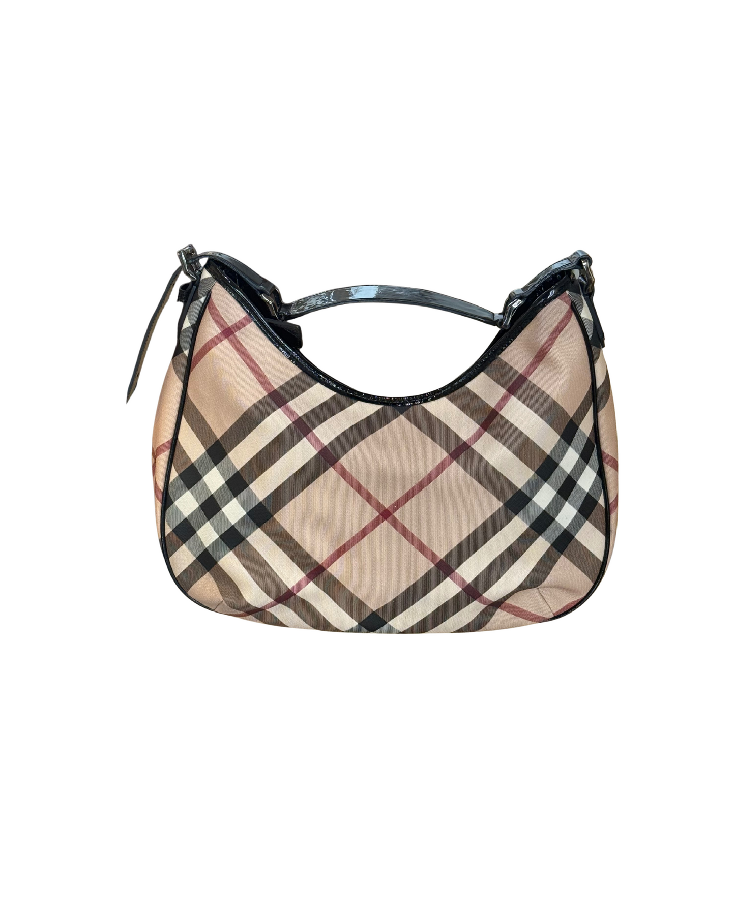 MEZZALUNA BURBERRY RIFINITURE NERE