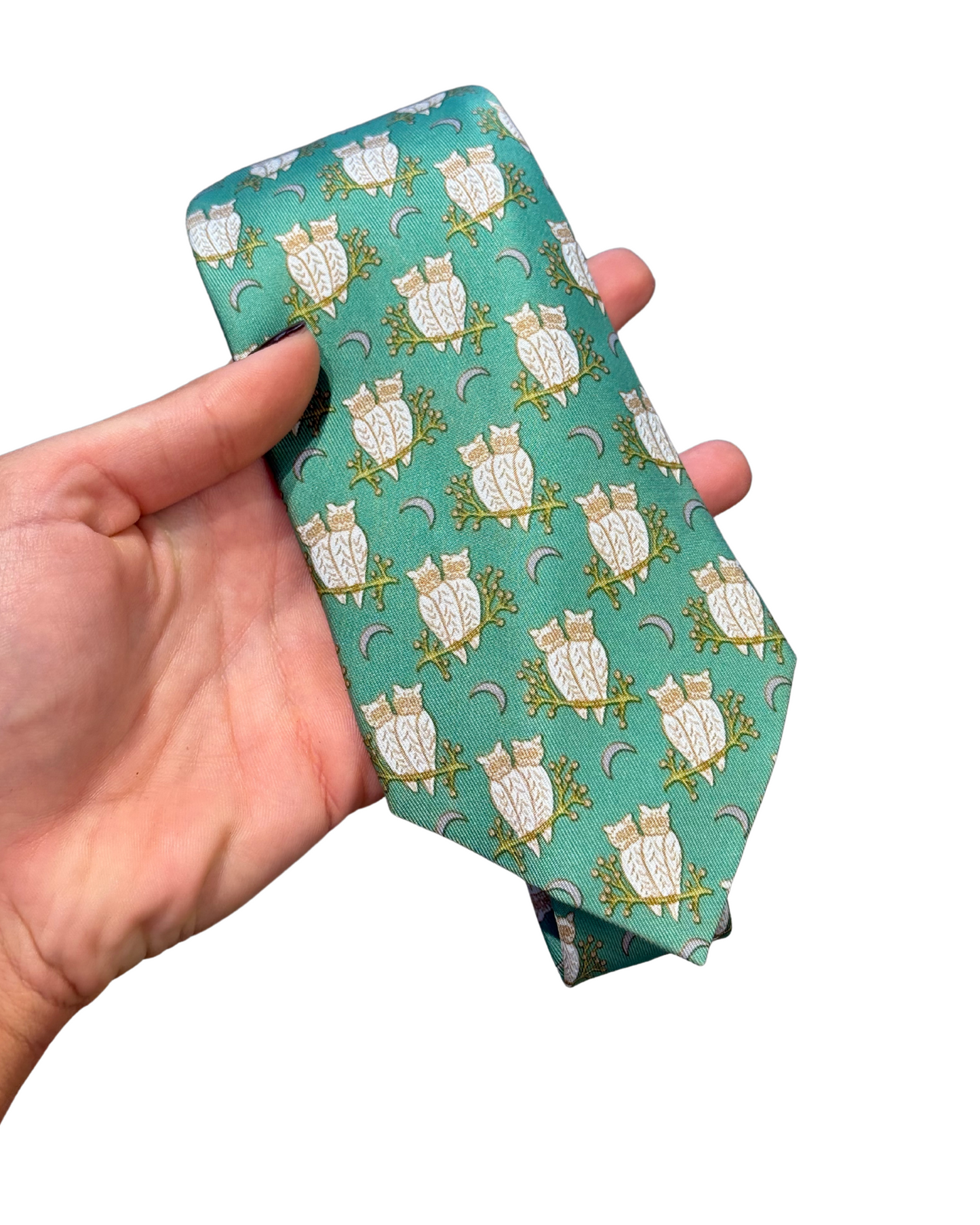 CRAVATTA HERMES VERDE