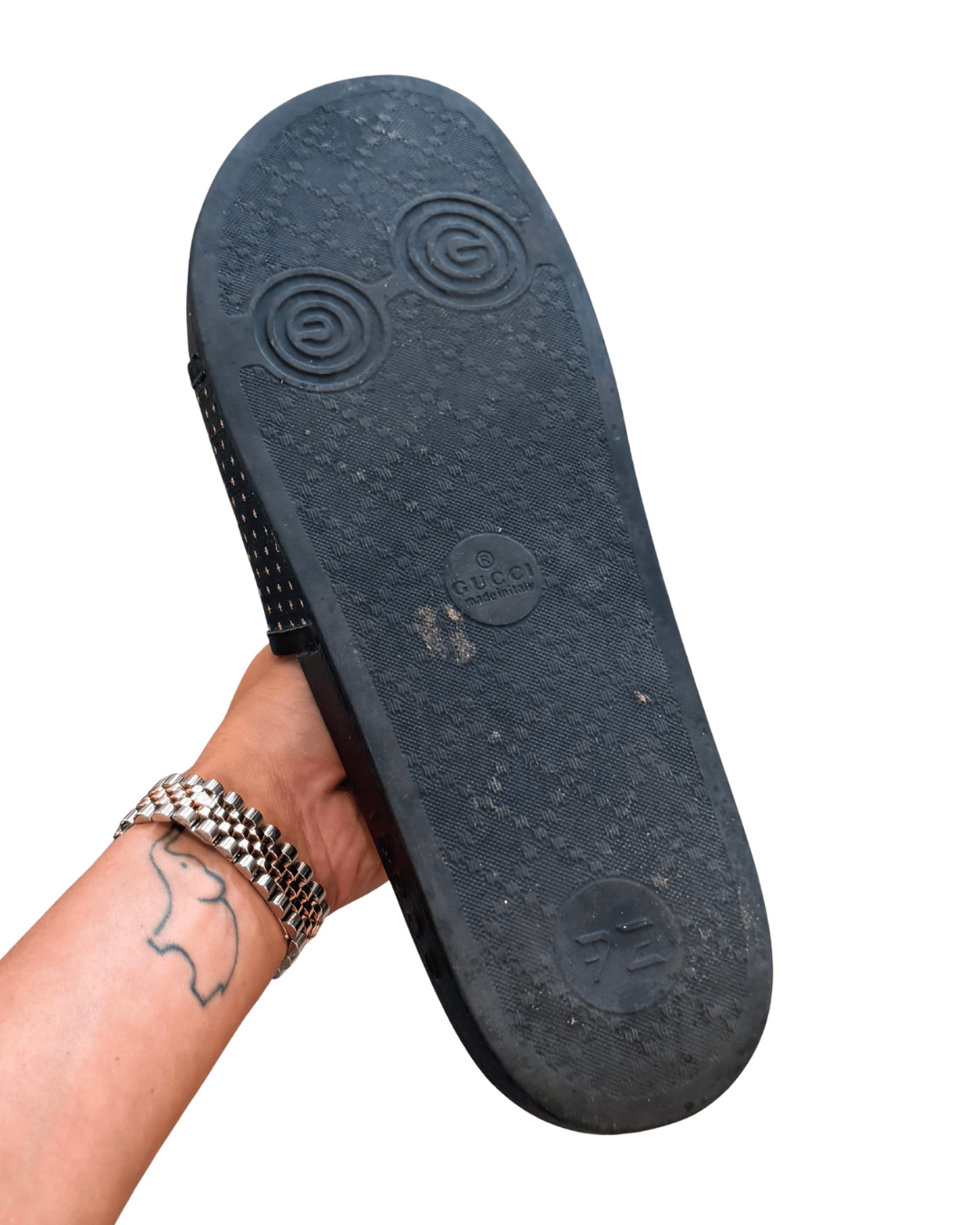 CIABATTE GUCCI NERE Nr 46