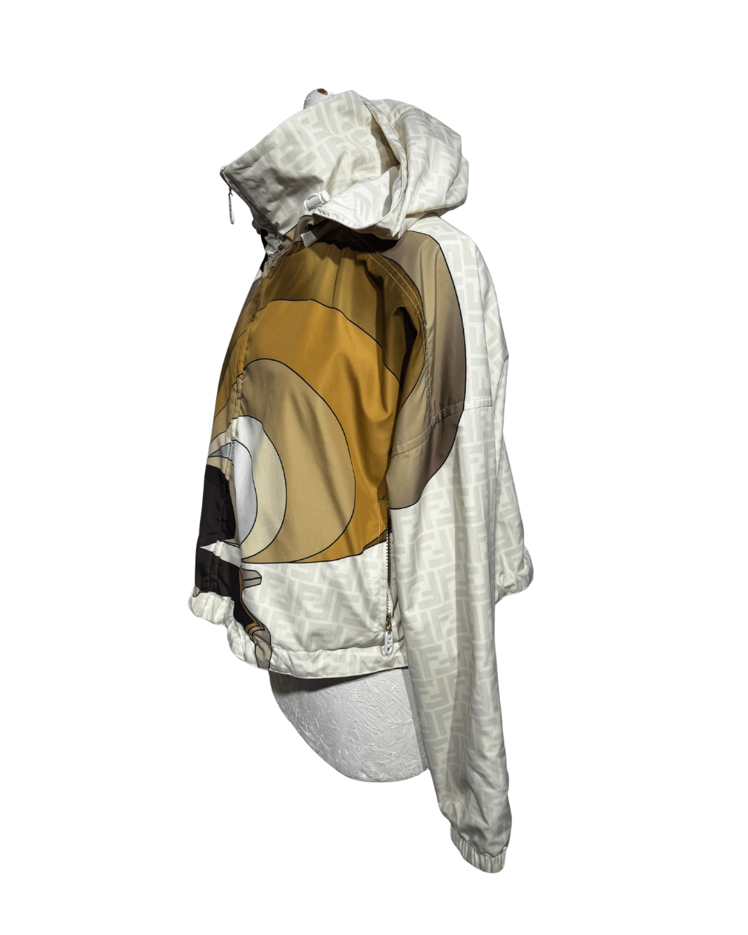 GIACCHINO FENDI REVERSIBILE CON CAPPUCCIO