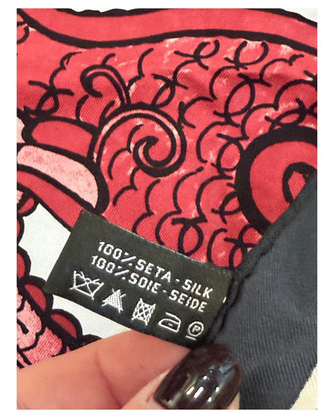 FOULARD CHANEL CON SCATOLA