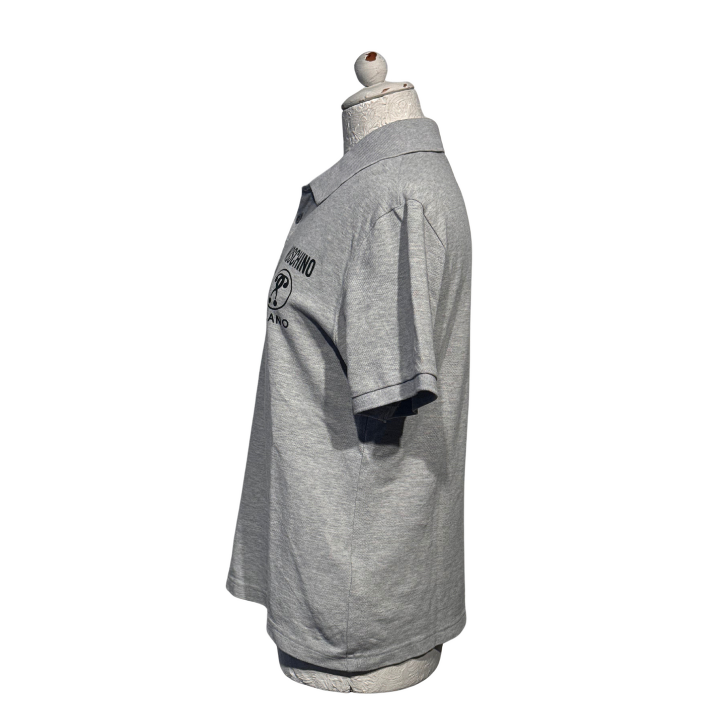 POLO MOSCHINO GRIGIA