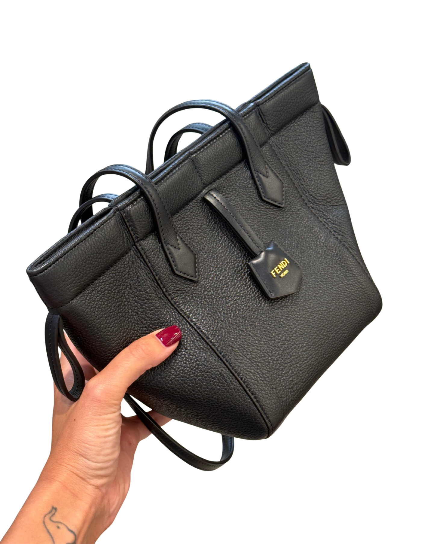 MINI FENDI ORIGAMI NERA