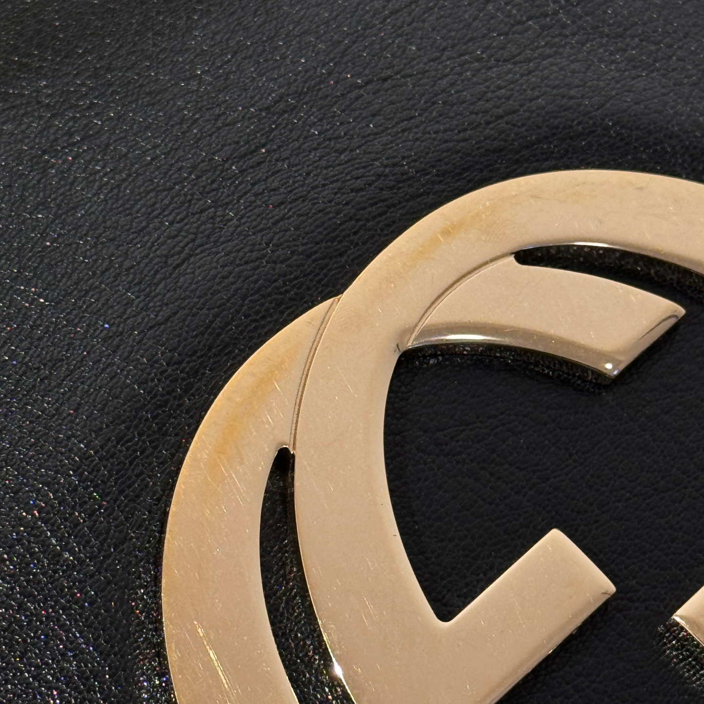 MEZZALUNA GUCCI IN PELLE