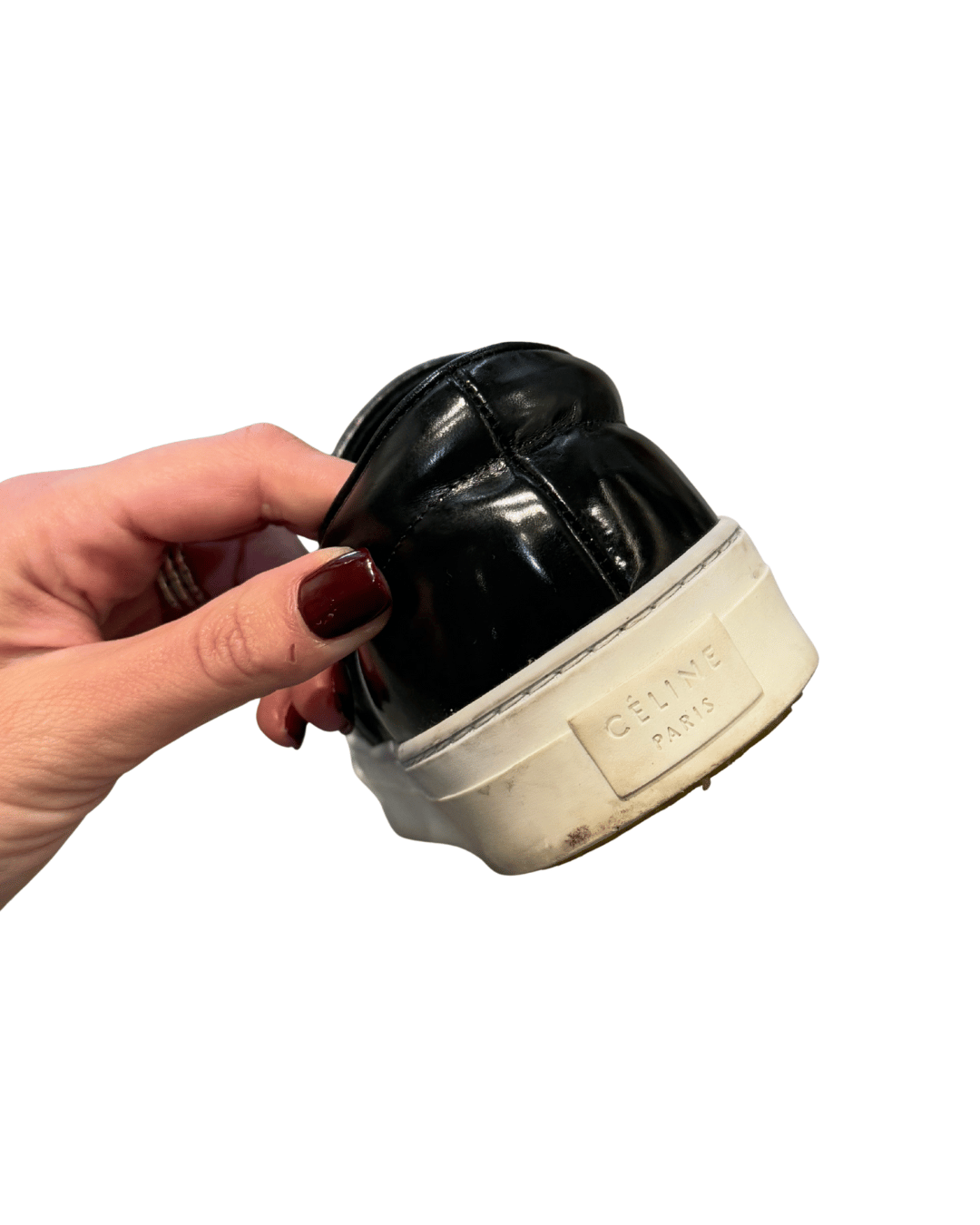 SLIP-ON CELINE NERE LUCIDE Nr39