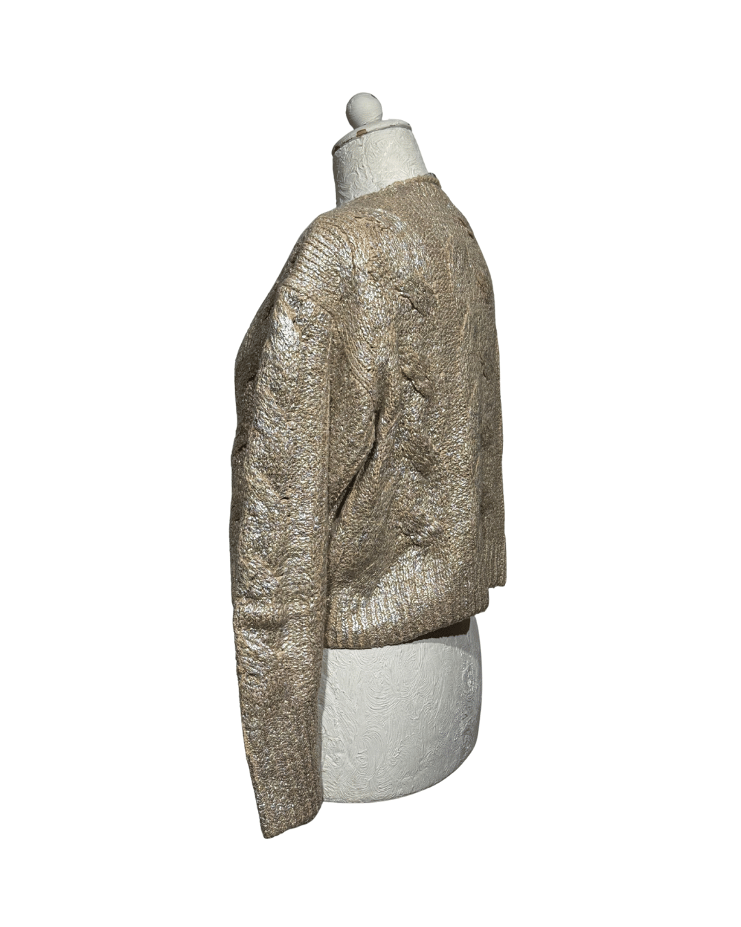 CARDIGAN STELLA MCCARTNEY METALIZZATO