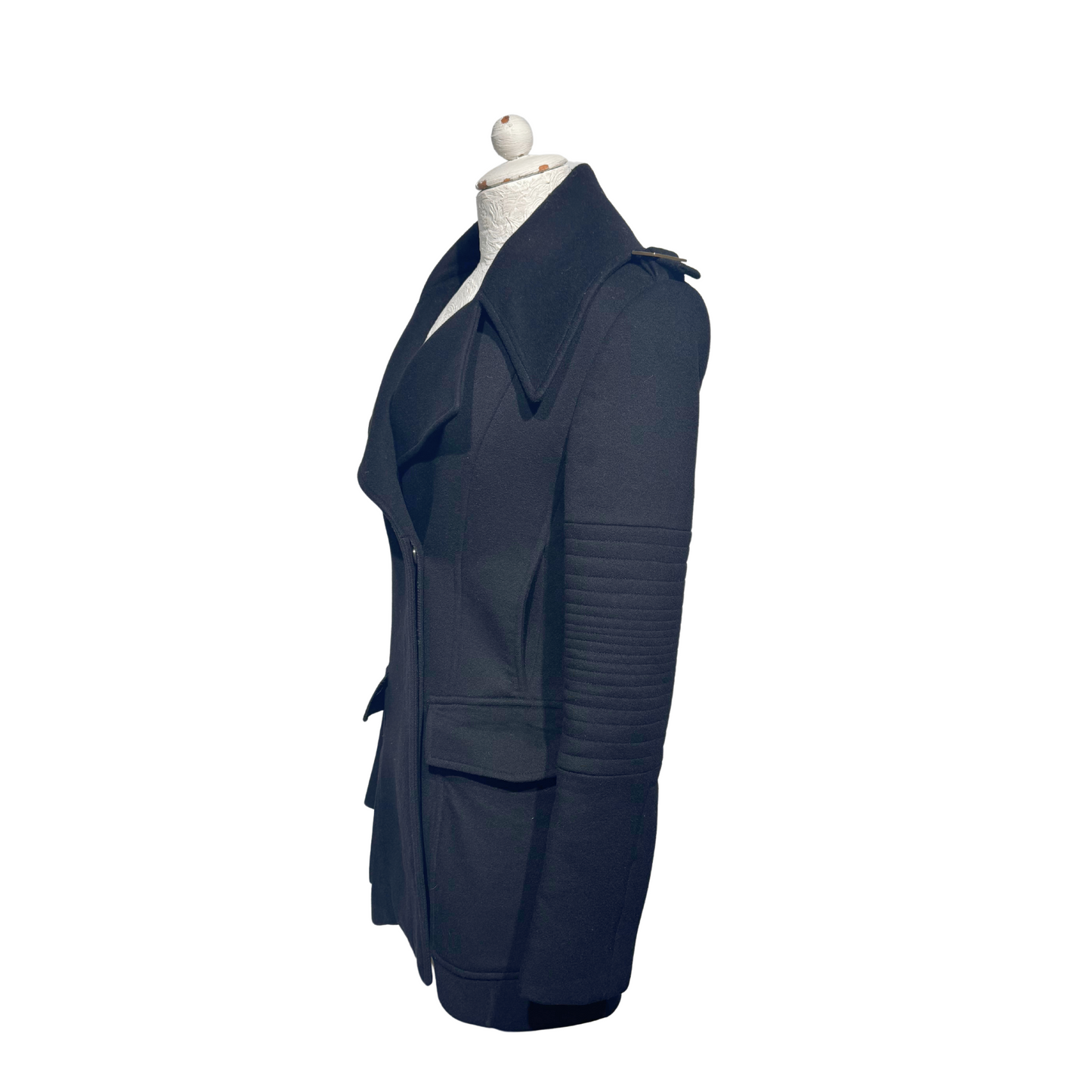 CAPPOTTO GUCCI NERO LANA E CASHMERE