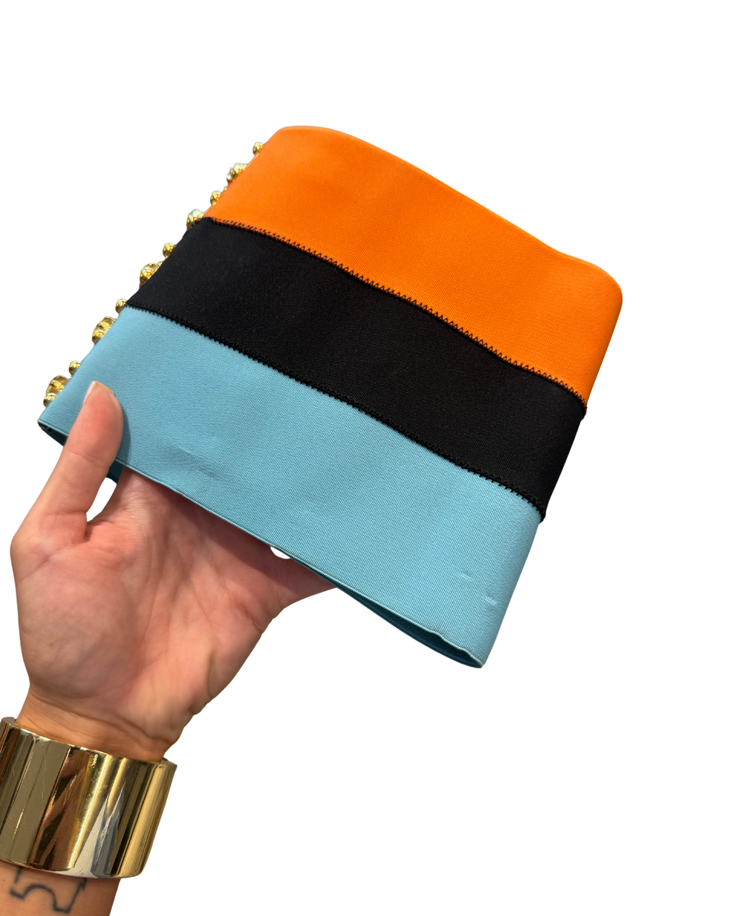 CINTURA BUSTIER PRADA TRICOLORE