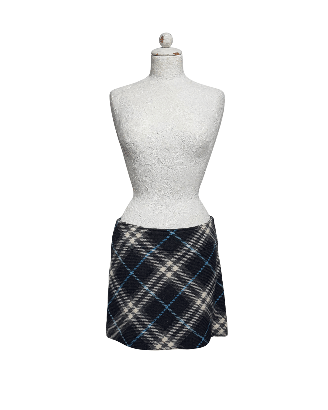 GONNA BURBERRY TARTAN NERA