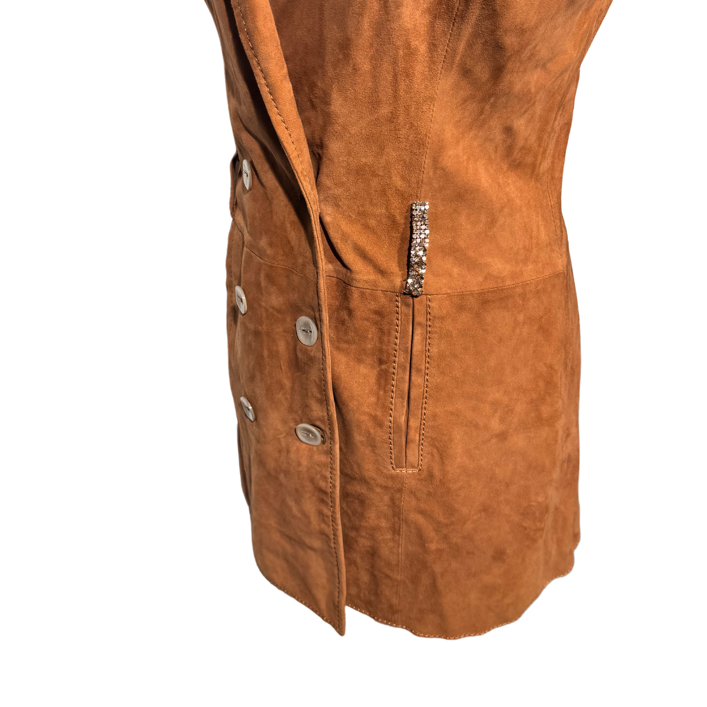 ABITO IN PELLE SCAMOSCIATA