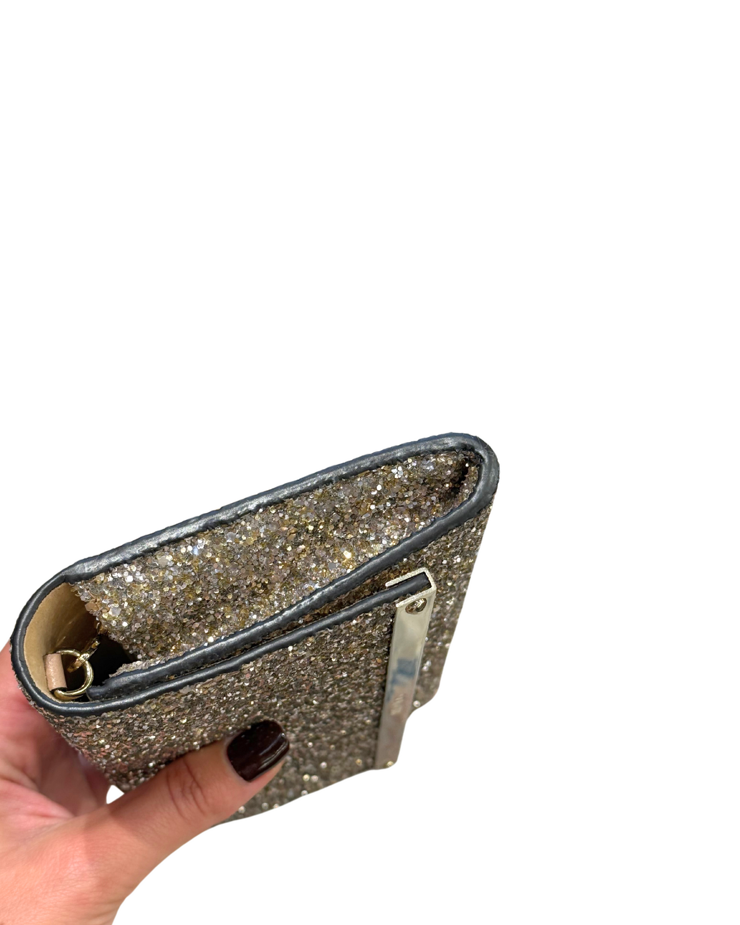 POCHETTE JIMMY CHOO GLITTER