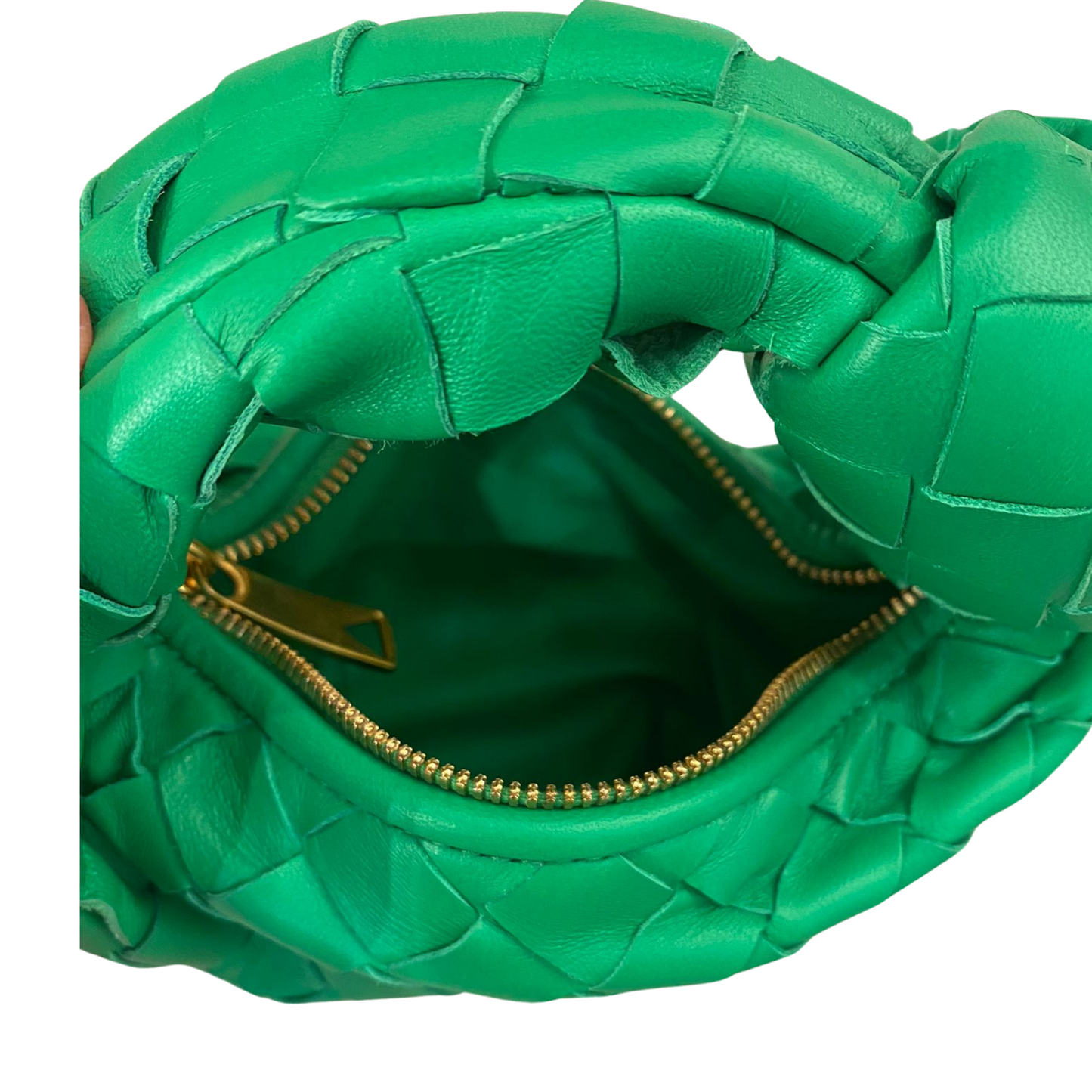MINI CANDIE JODIE BOTTEGA VENETA VERDE