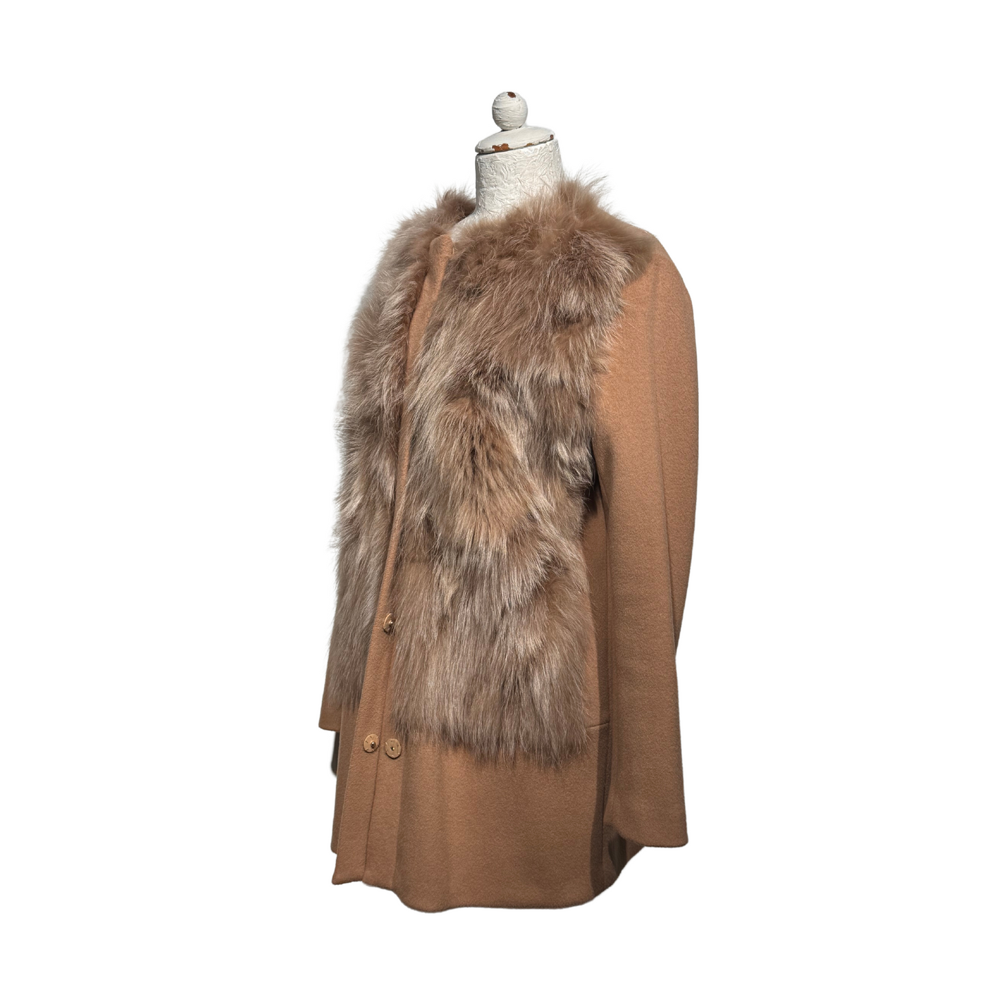CAPPOTTO PELO DI VOLPE