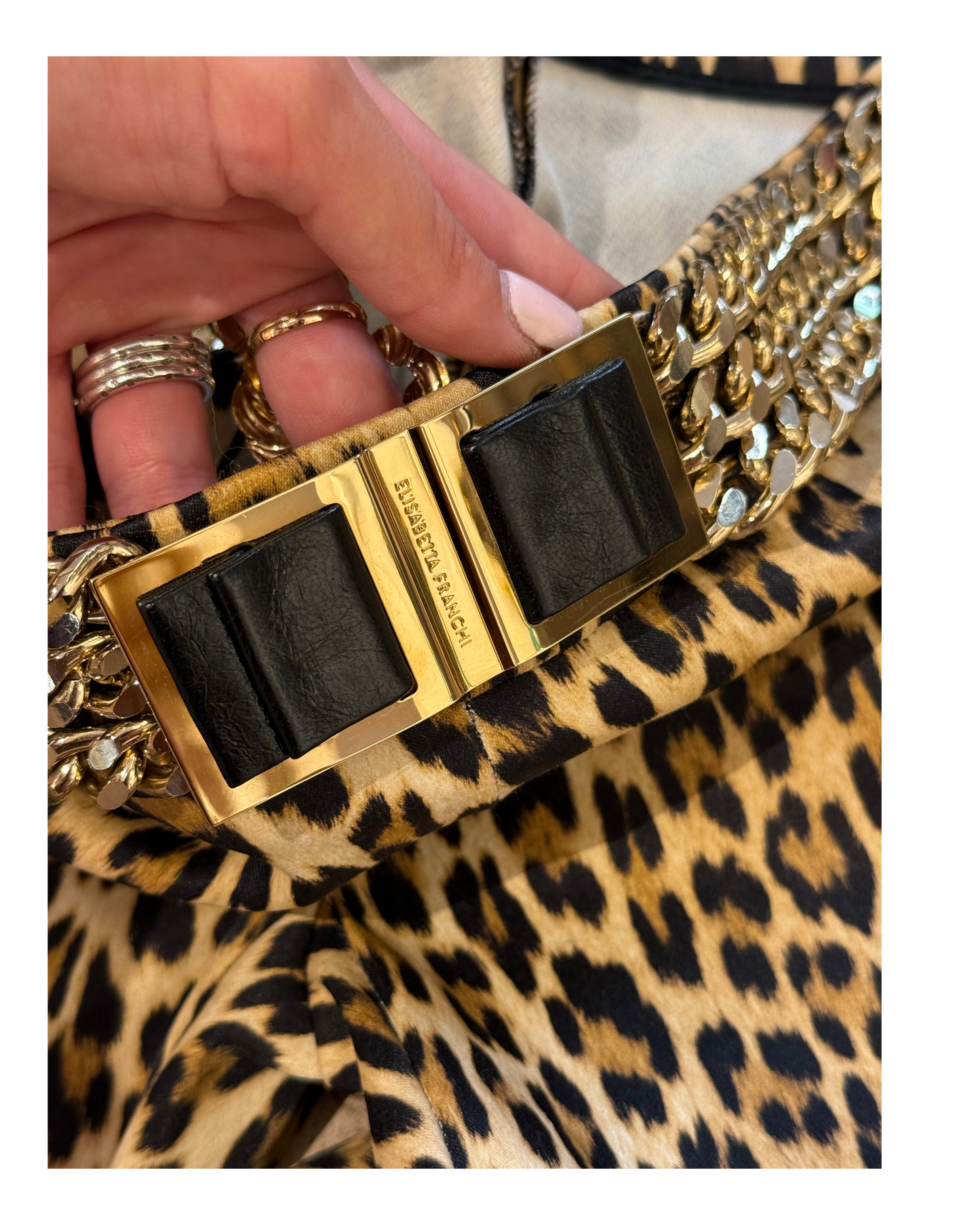 PANTALONI ANIMALIER ELISABETTA FRANCHI