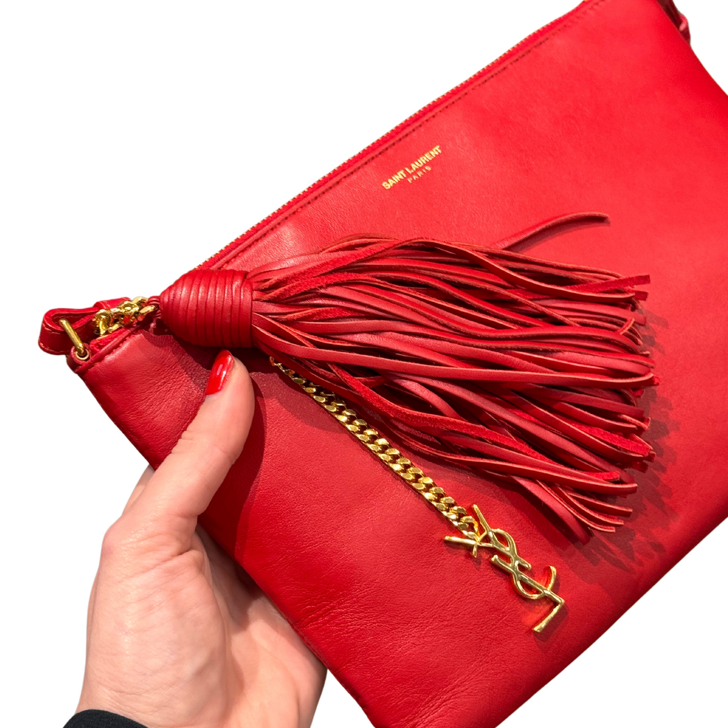 POCHETTE ROSSA YSL