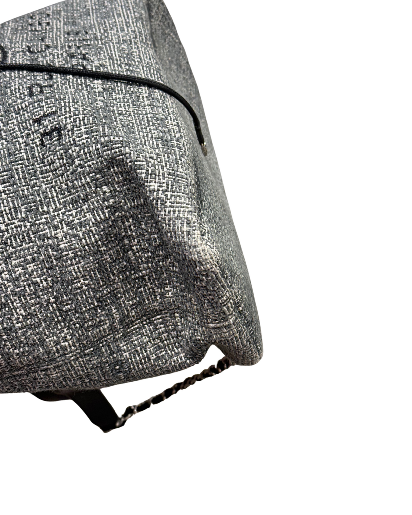 ZAINO CHANEL DEAUVILLE DRAWSTRING BACKPACK
