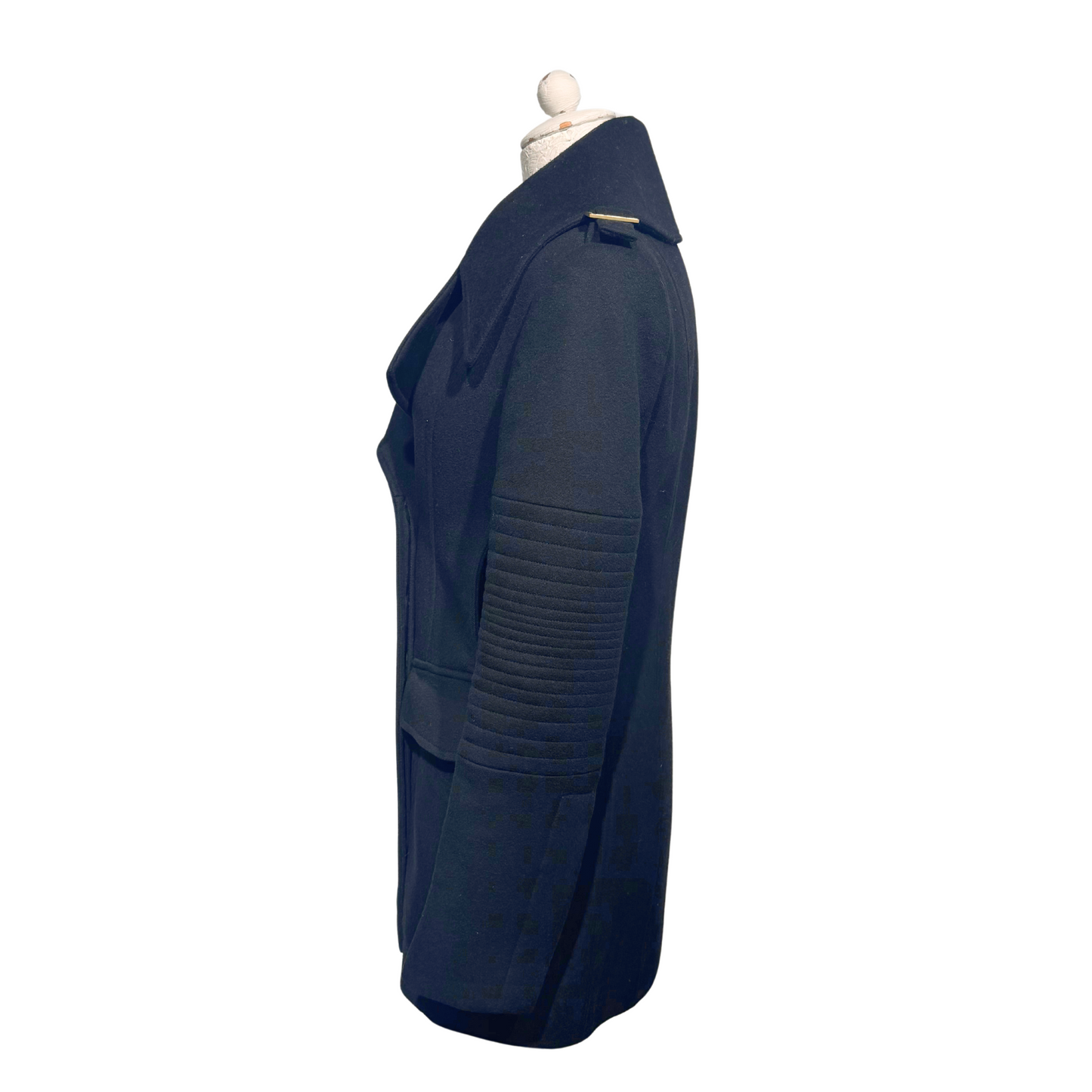 CAPPOTTO GUCCI NERO LANA E CASHMERE