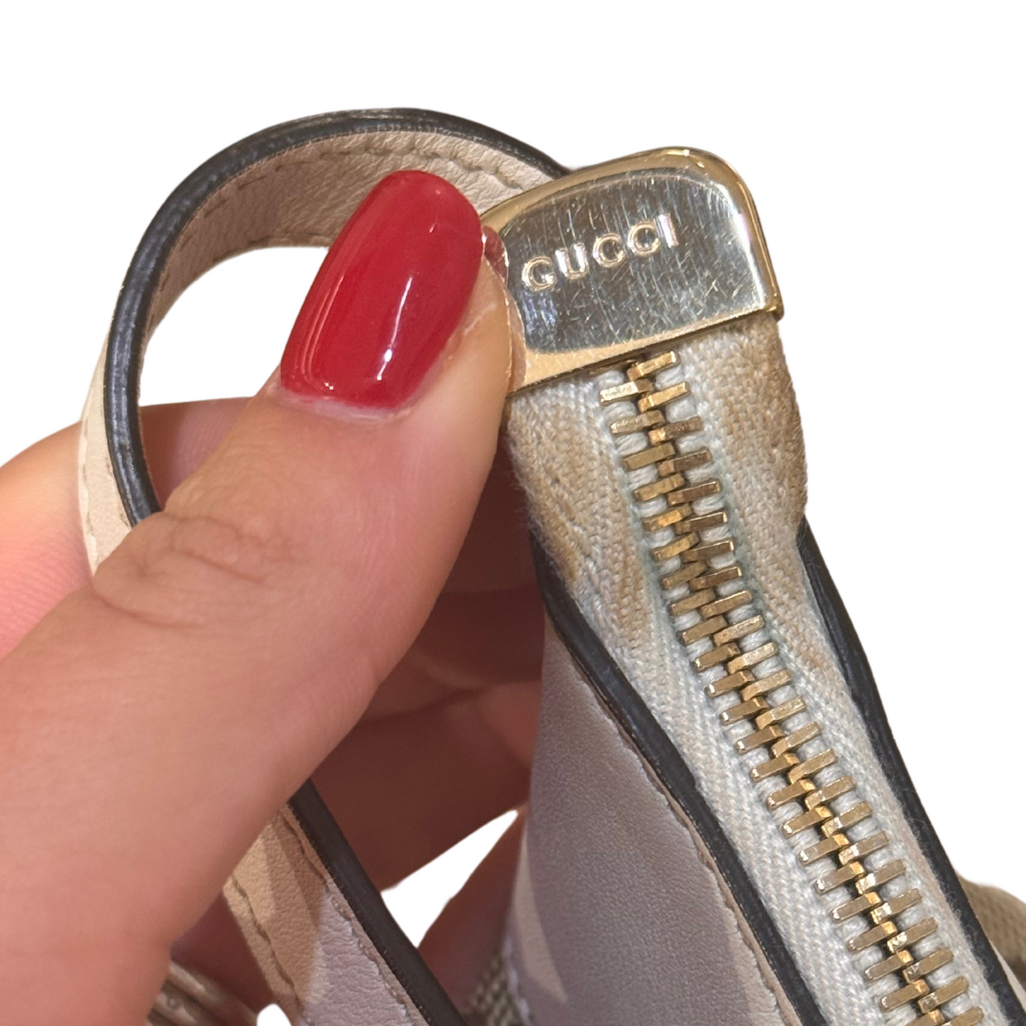 MINI BAGUETTE GUCCI RIFINITURE AVORIO