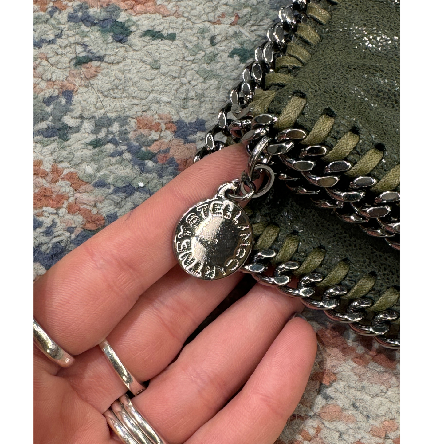 POCHETTE STELLA MCCARTNEY VERDE