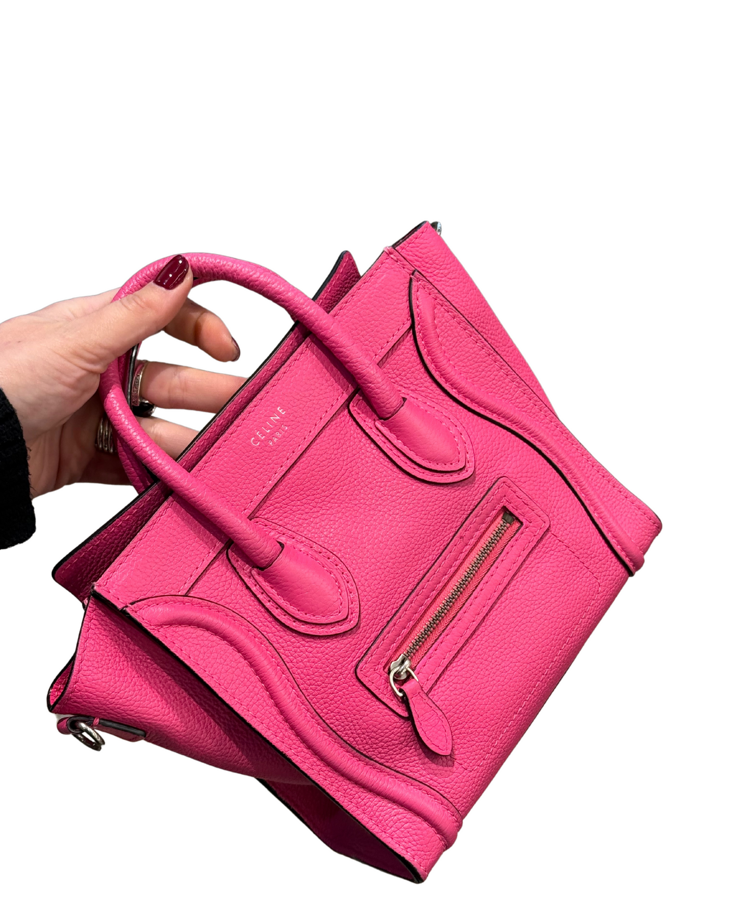 CELINE LUGGAGE FUCSIA