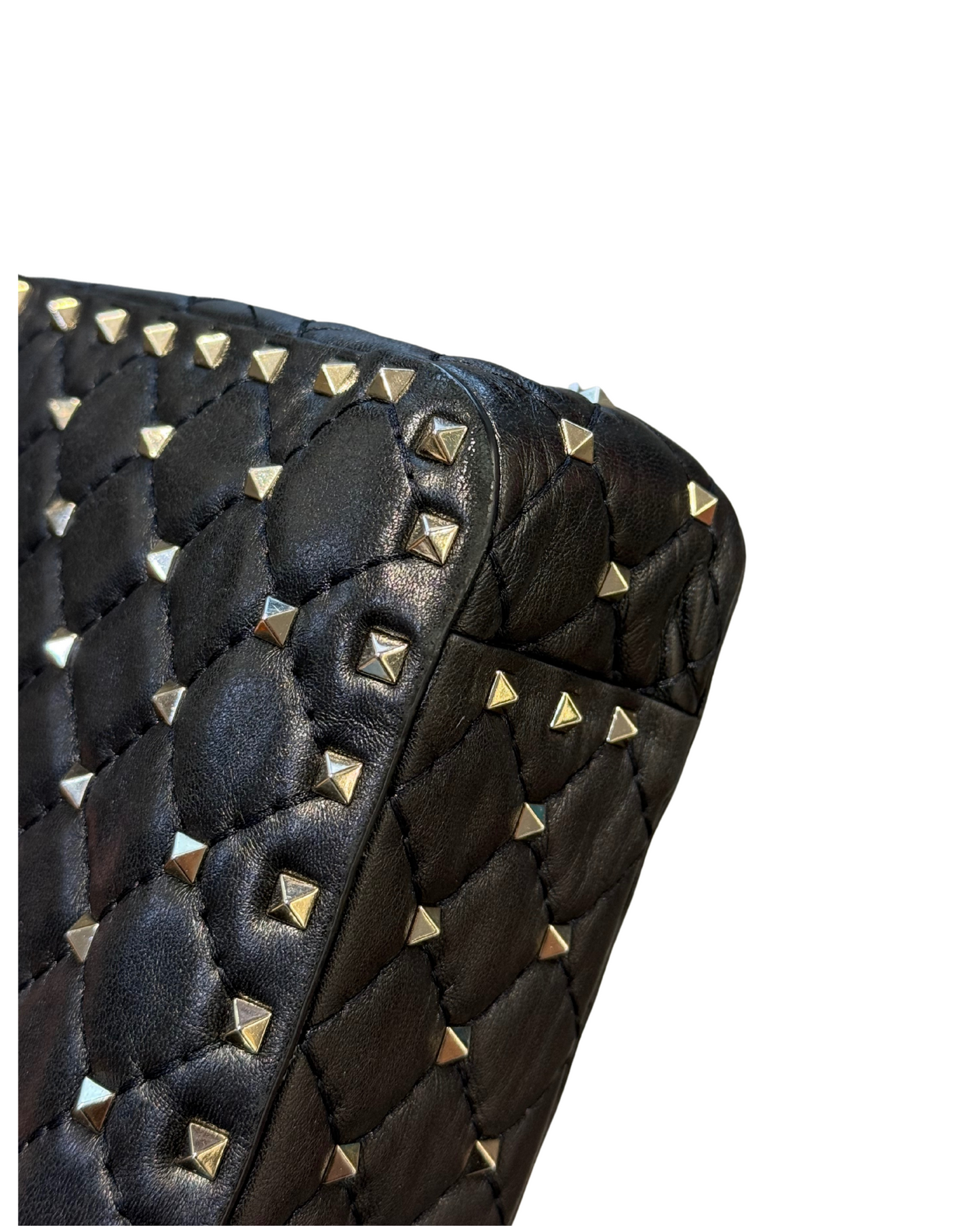 VALENTINO SPIKE MEDIA NERA